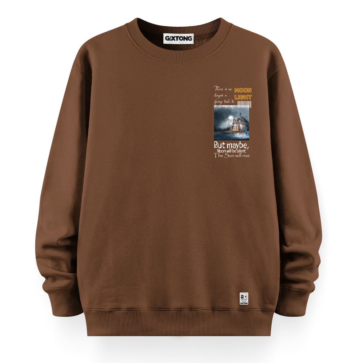 Moonlight - Oversize Bol Kalıp Sweatshirt