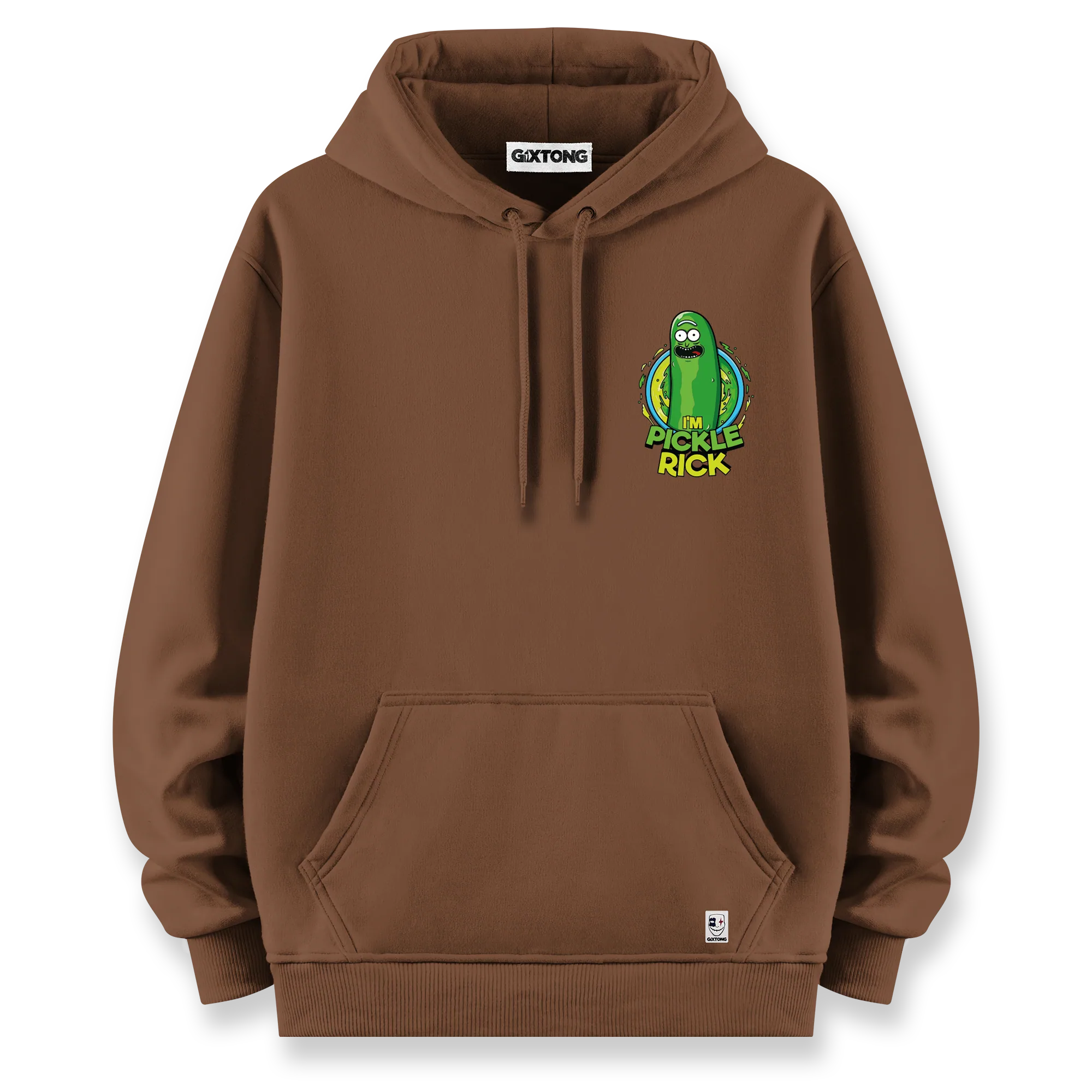 Pickle Rick - Oversize Bol Kalıp Hoodie