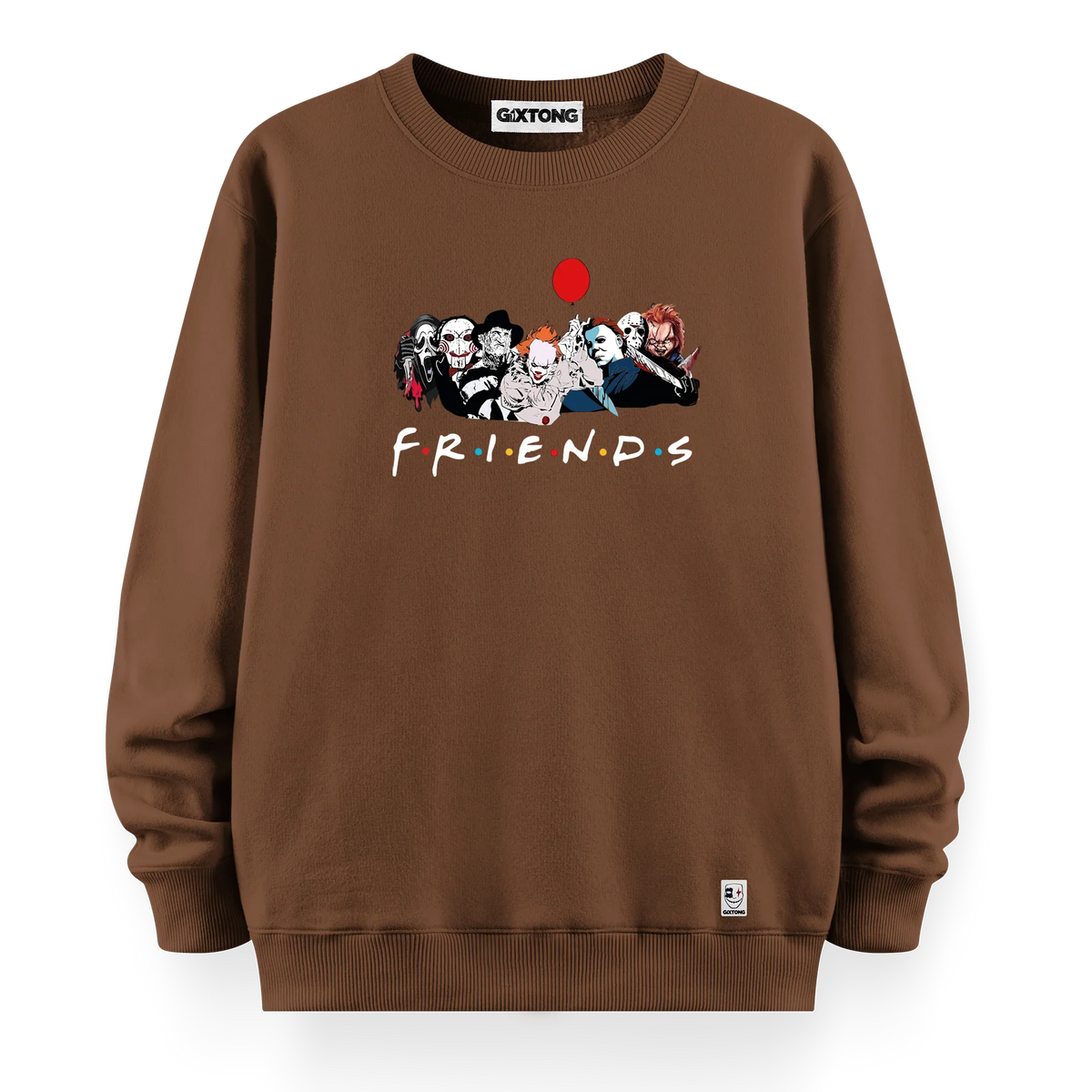 Dark Friends - Oversize Bol Kalıp Sweatshirt