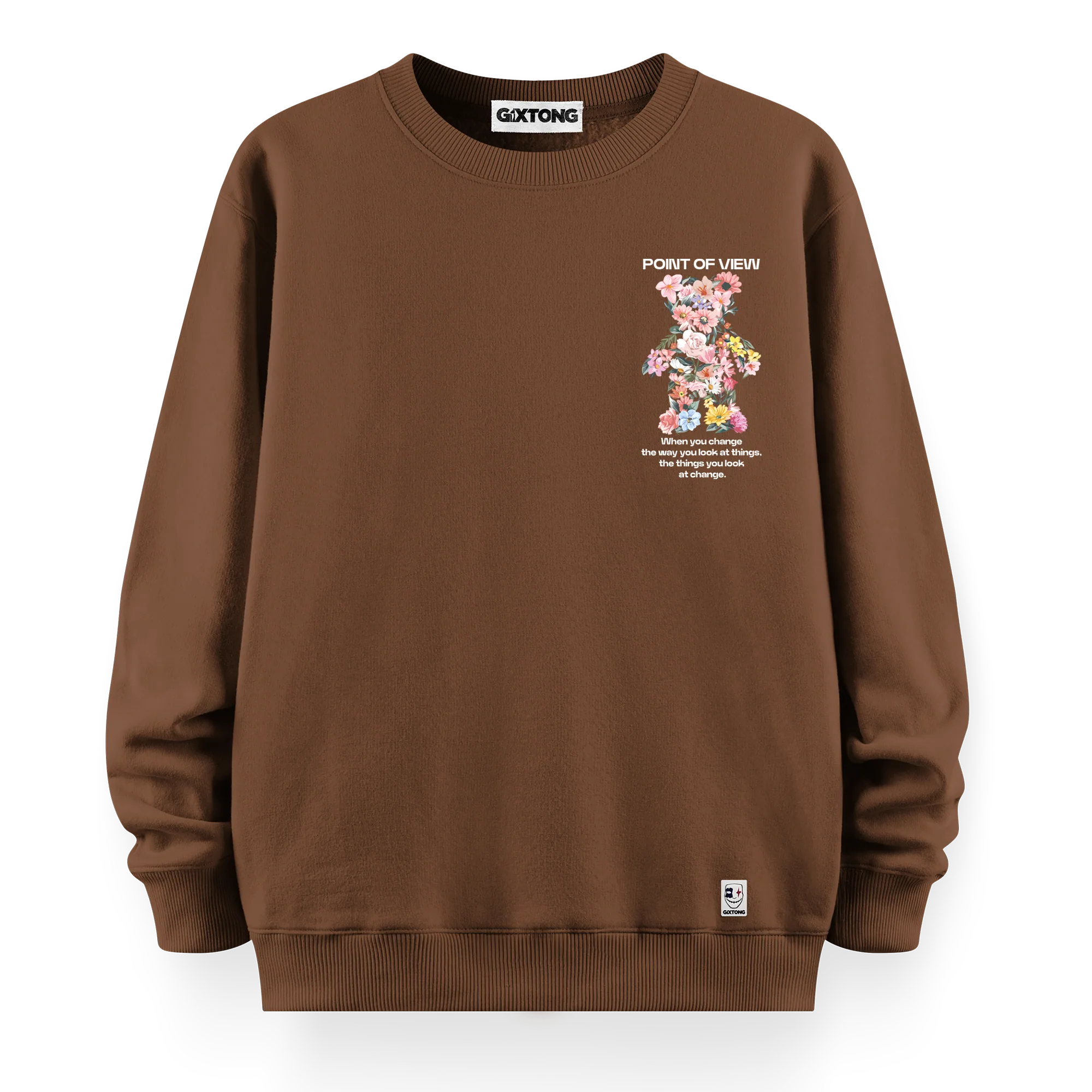 Point Of View - Oversize Bol Kalıp Sweatshirt