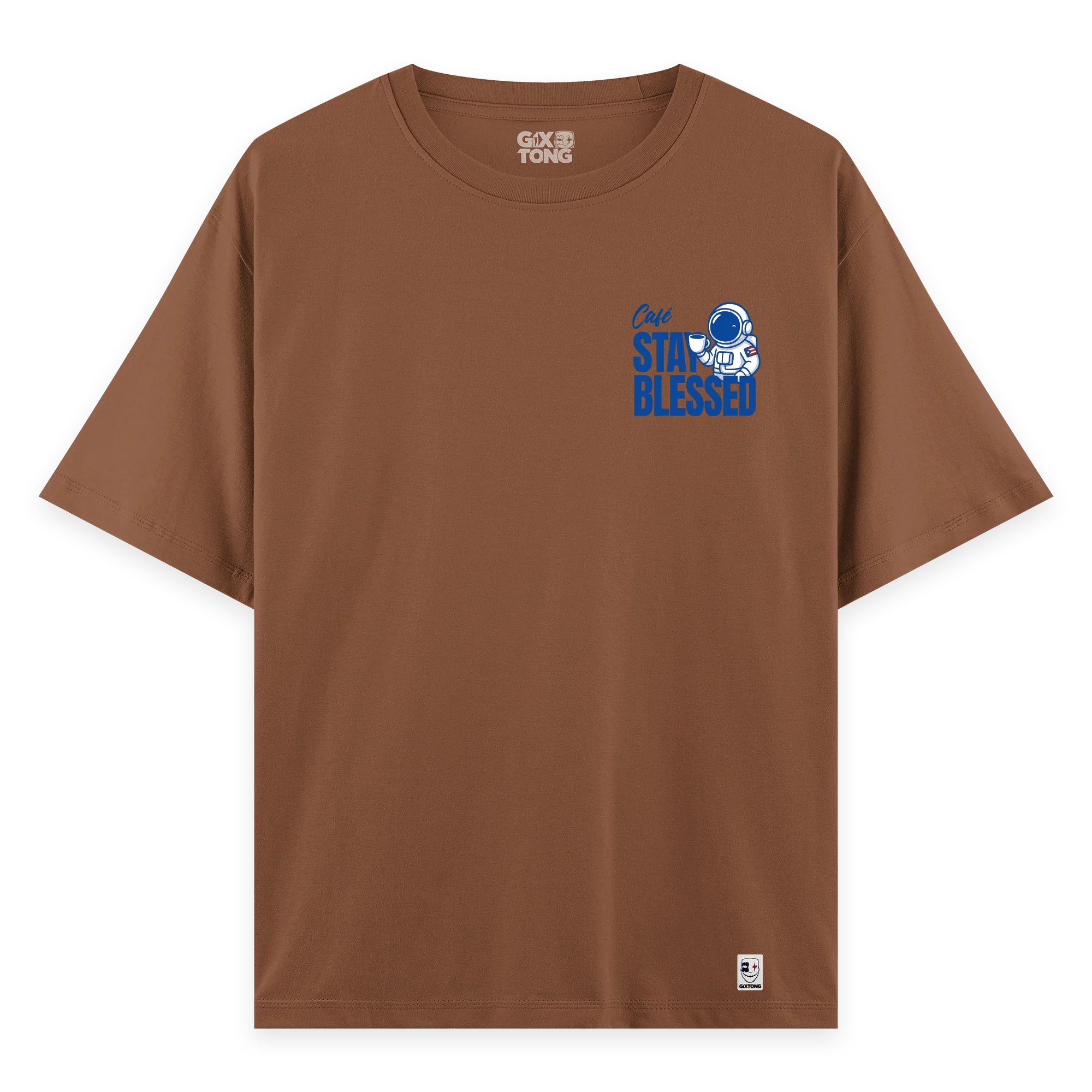 Blessed - Oversize Bol Kalıp T-shirt