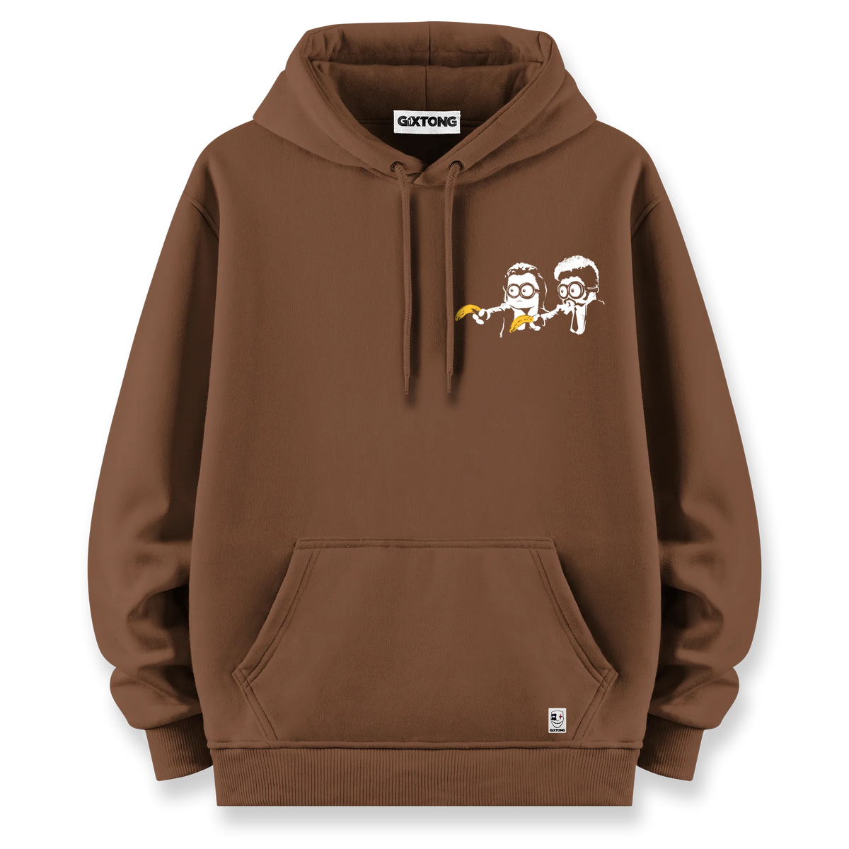 Fiction Minion - Oversize Bol Kalıp Hoodie