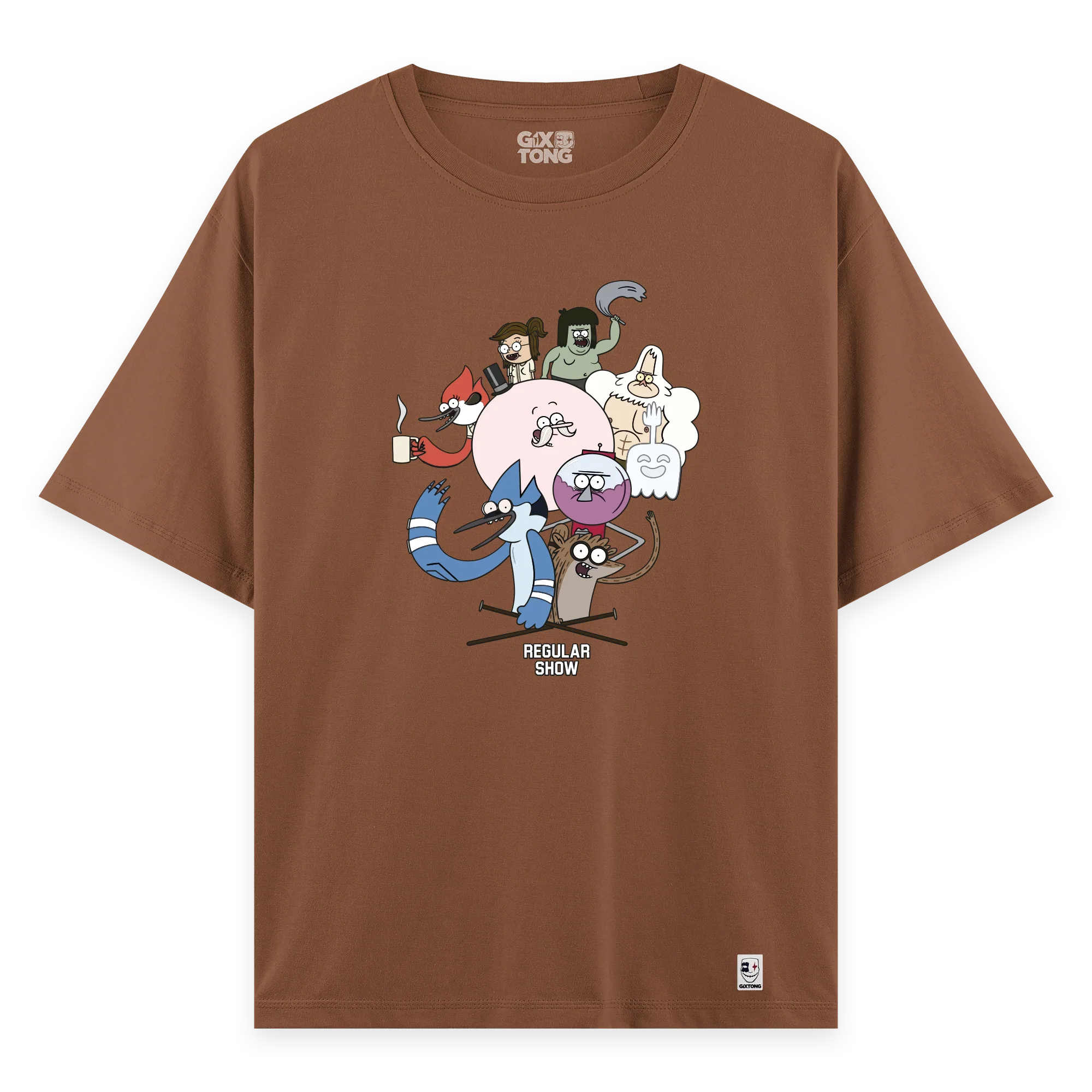 Regular Show - Oversize Bol Kalıp T-shirt