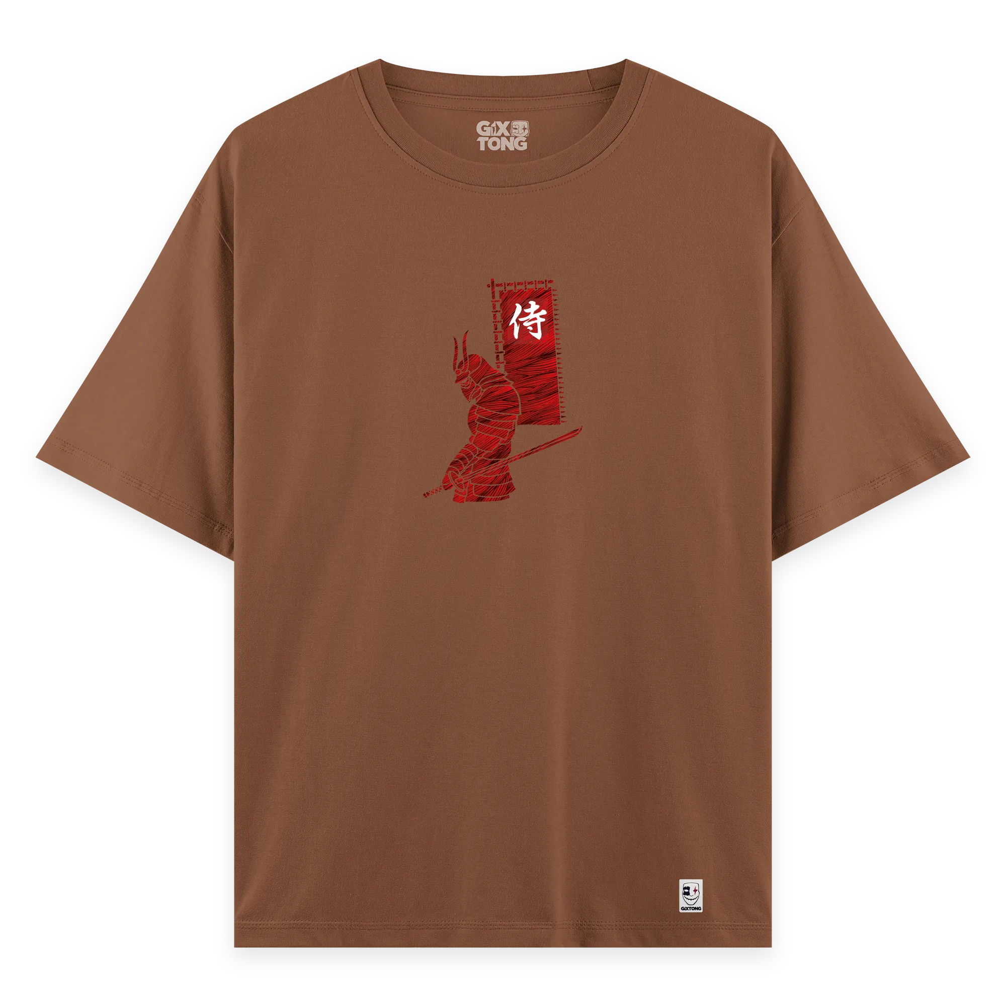 Red Samurai - Oversize Bol Kalıp T-shirt