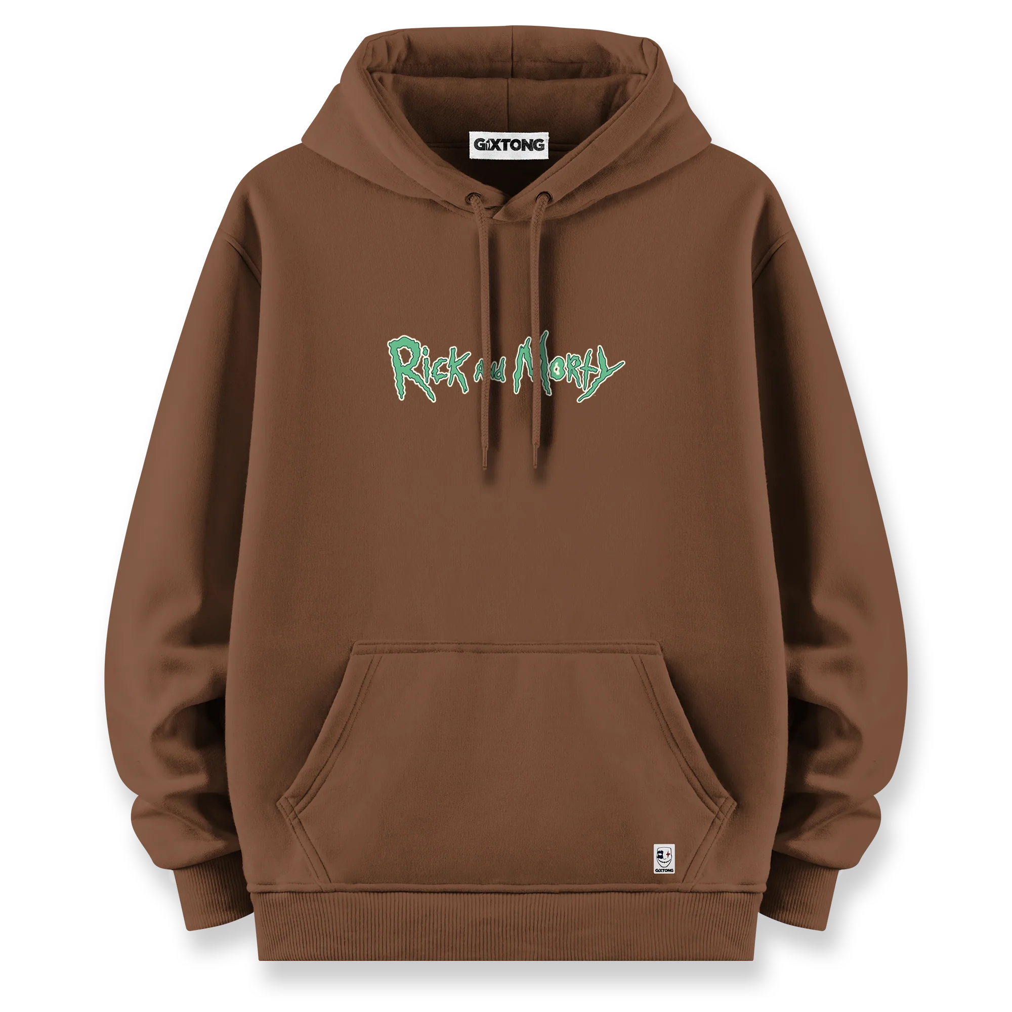 Toxic Rick - Oversize Bol Kalıp Hoodie