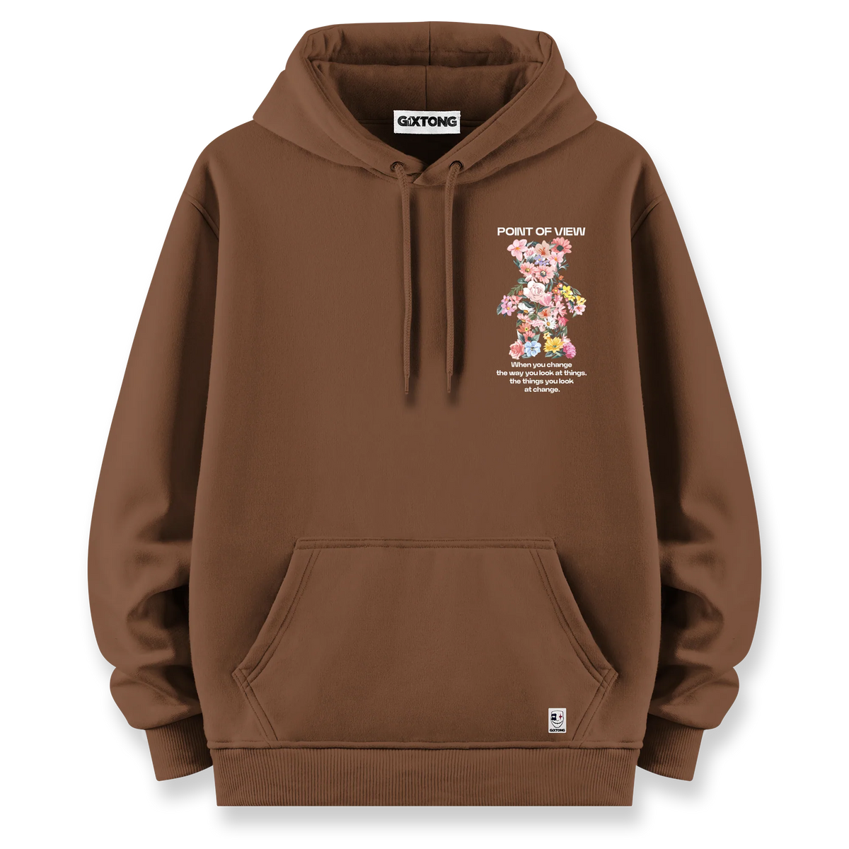 Point Of View - Oversize Bol Kalıp Hoodie