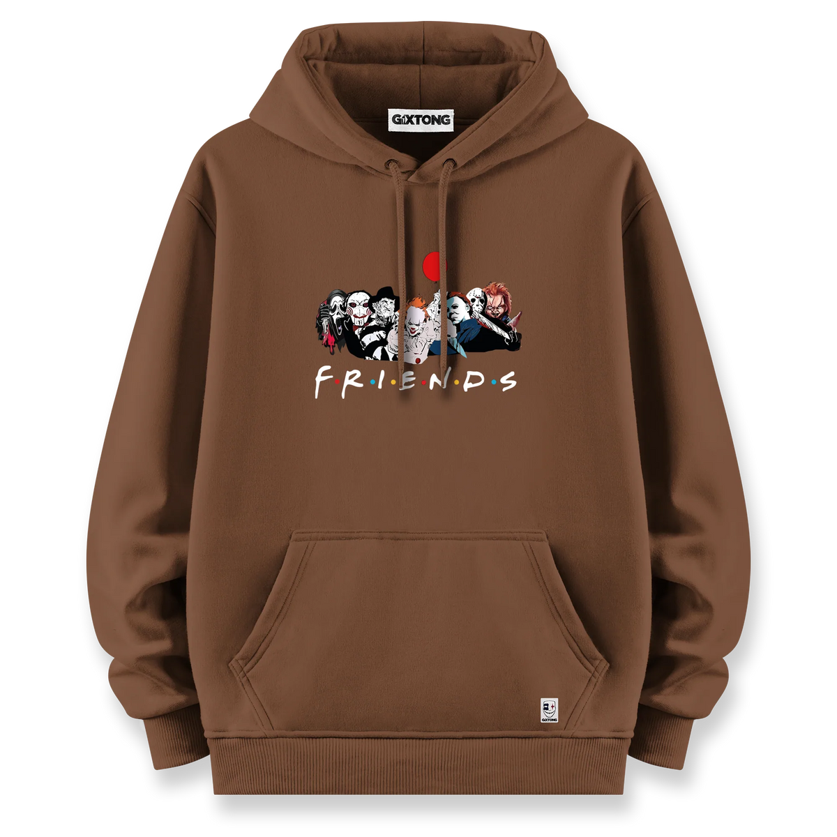 Dark Friends - Oversize Bol Kalıp Hoodie