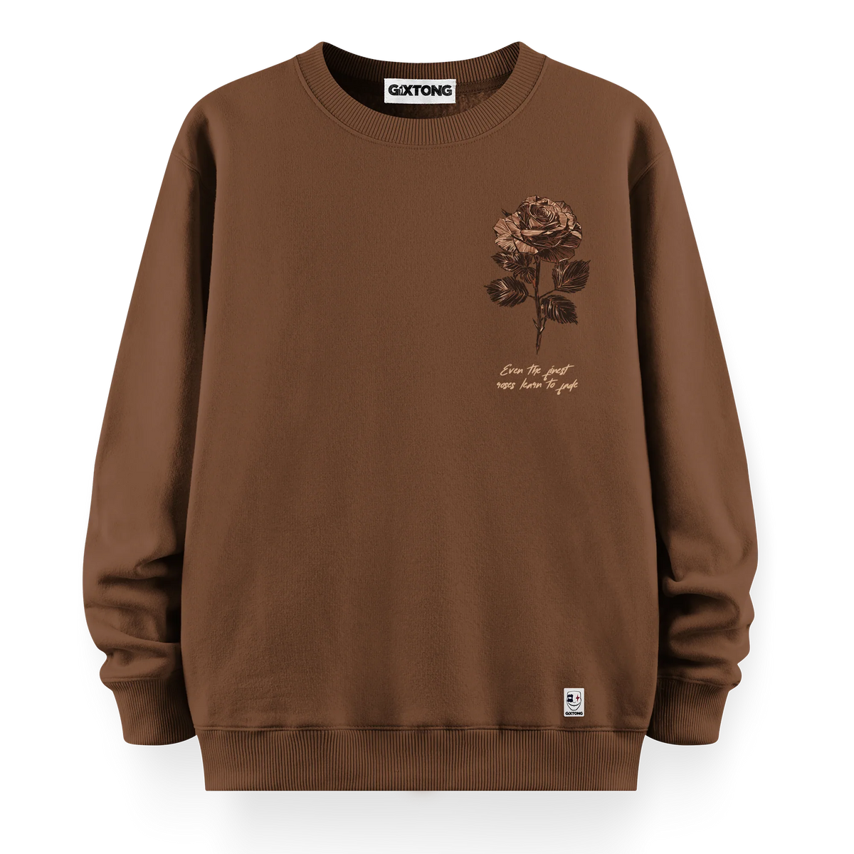 Rose - Oversize Bol Kalıp Sweatshirt