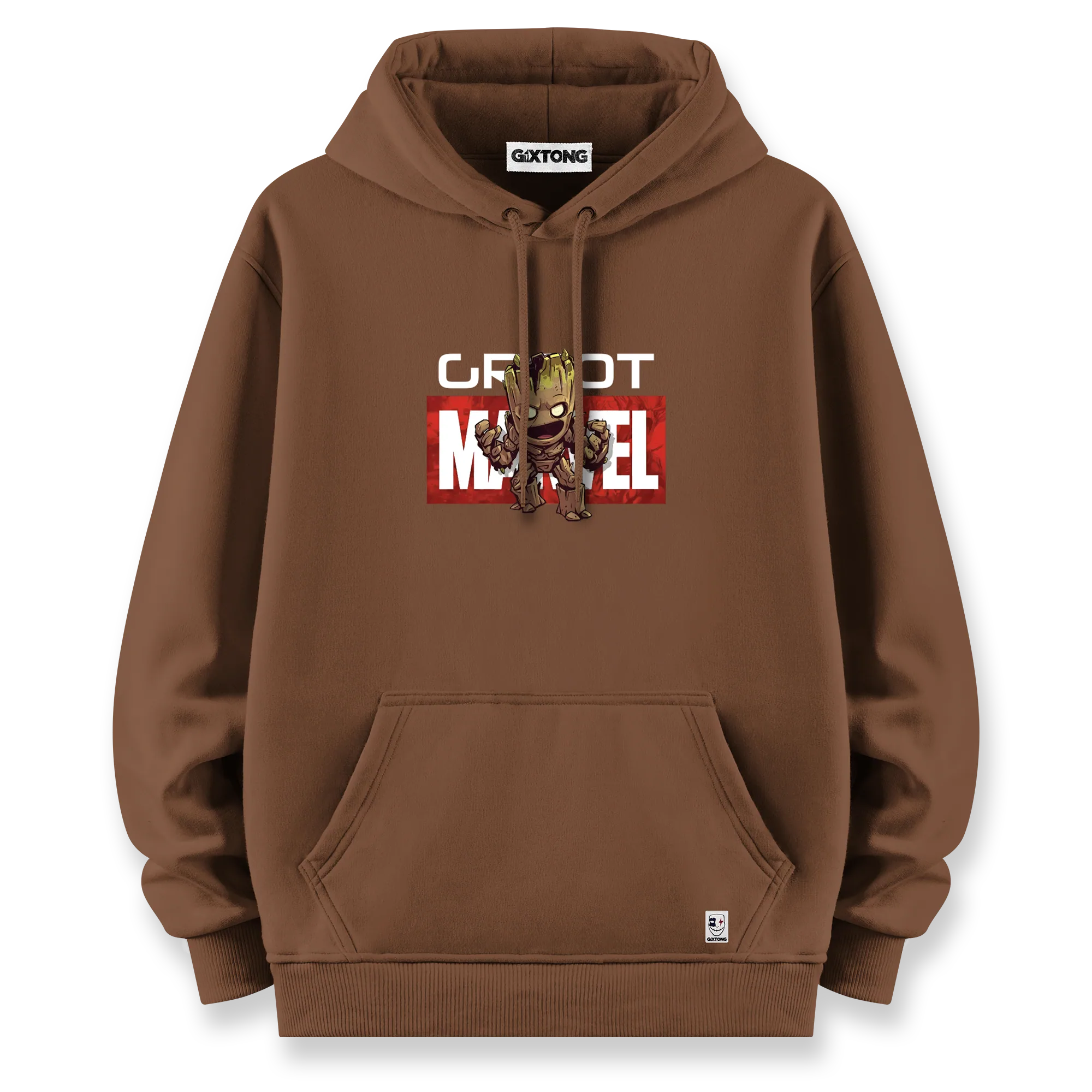 Marvel Groot - Oversize Bol Kalıp Hoodie