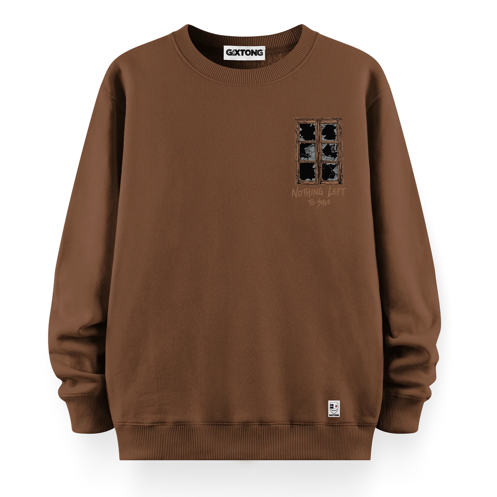 Broken - Oversize Bol Kalıp Sweatshirt