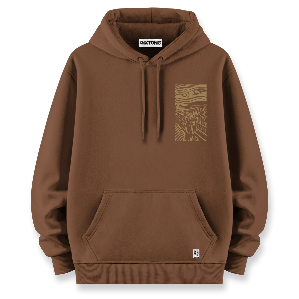 Scream - Oversize Bol Kalıp Hoodie