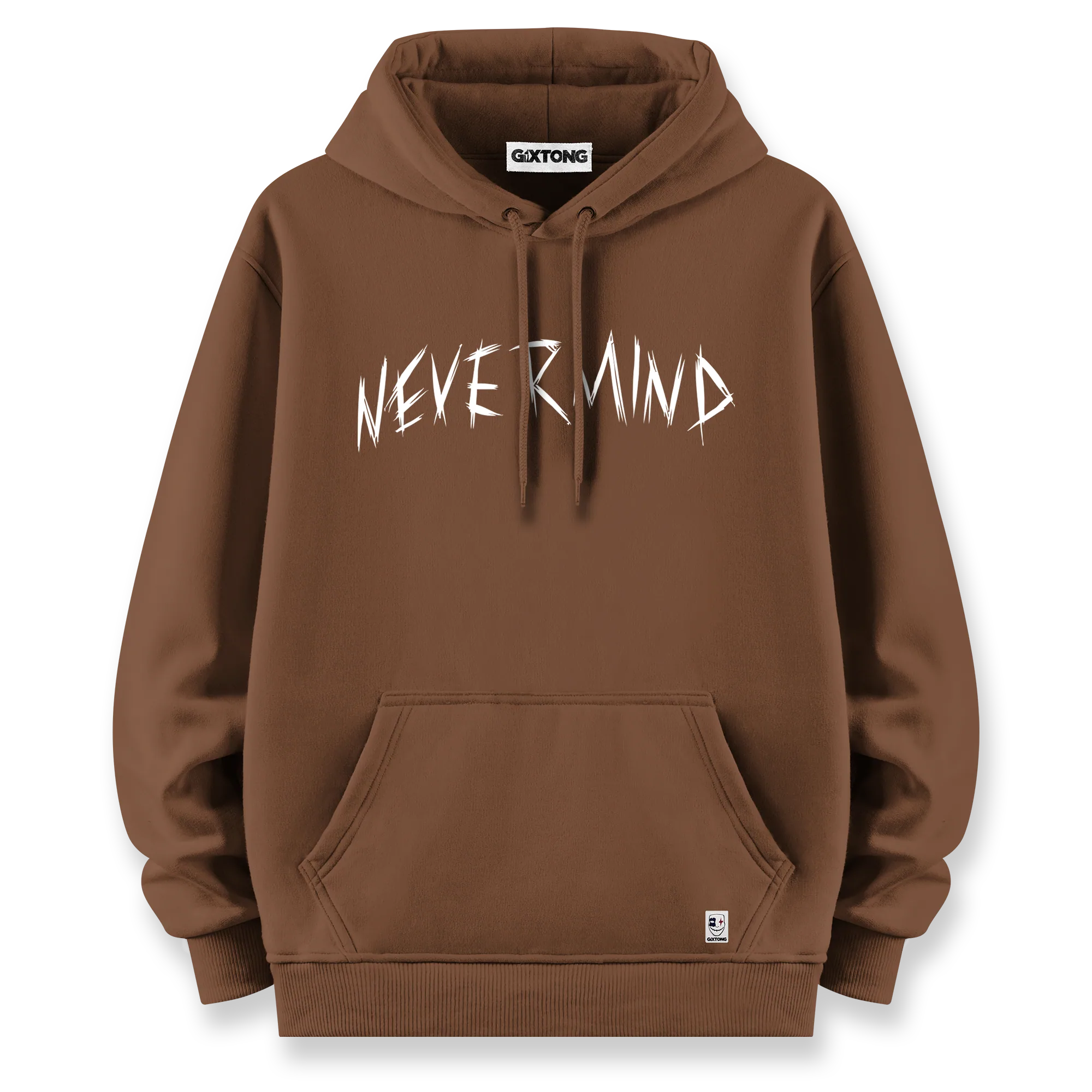 Nevermind - Oversize Bol Kalıp Hoodie