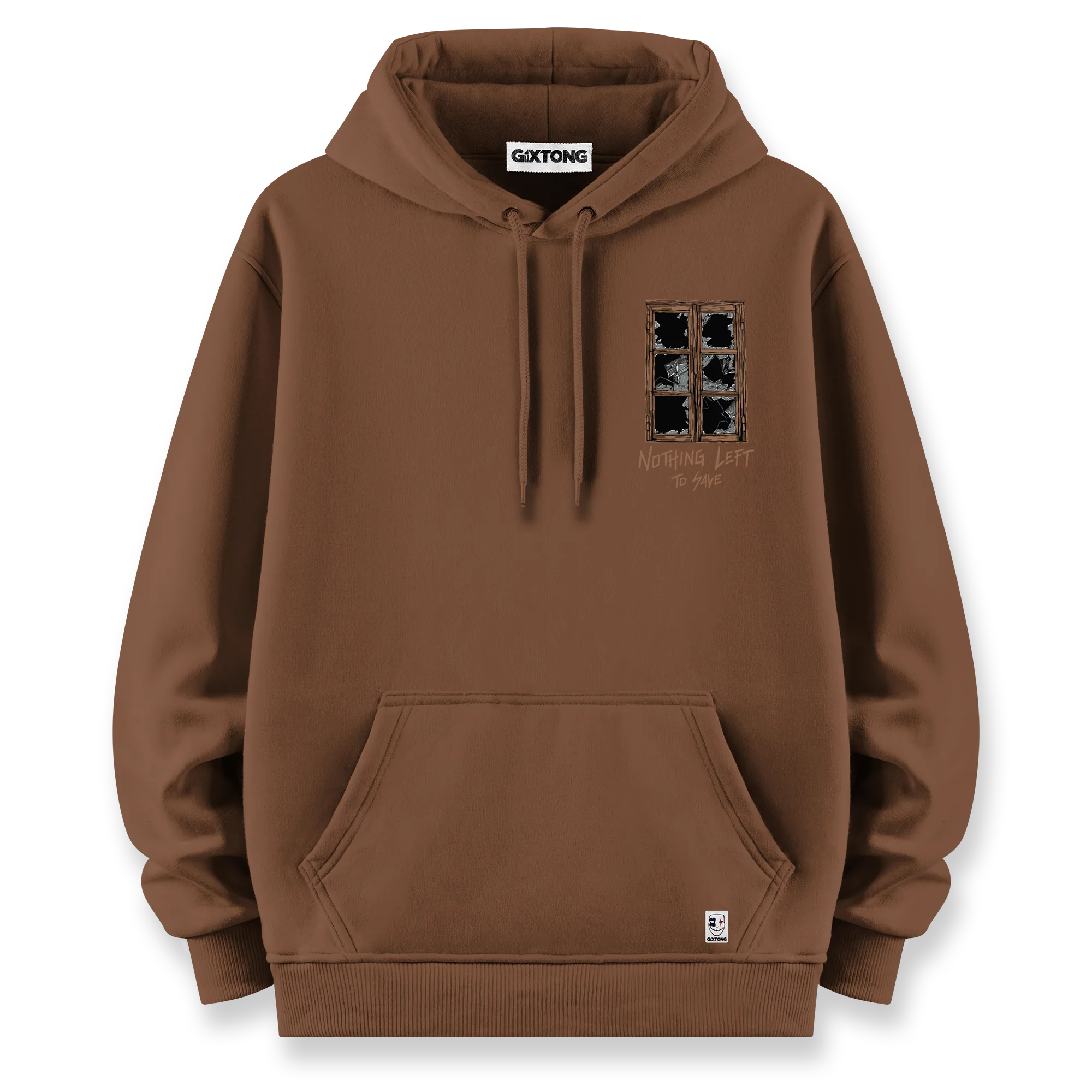 Broken - Oversize Bol Kalıp Hoodie