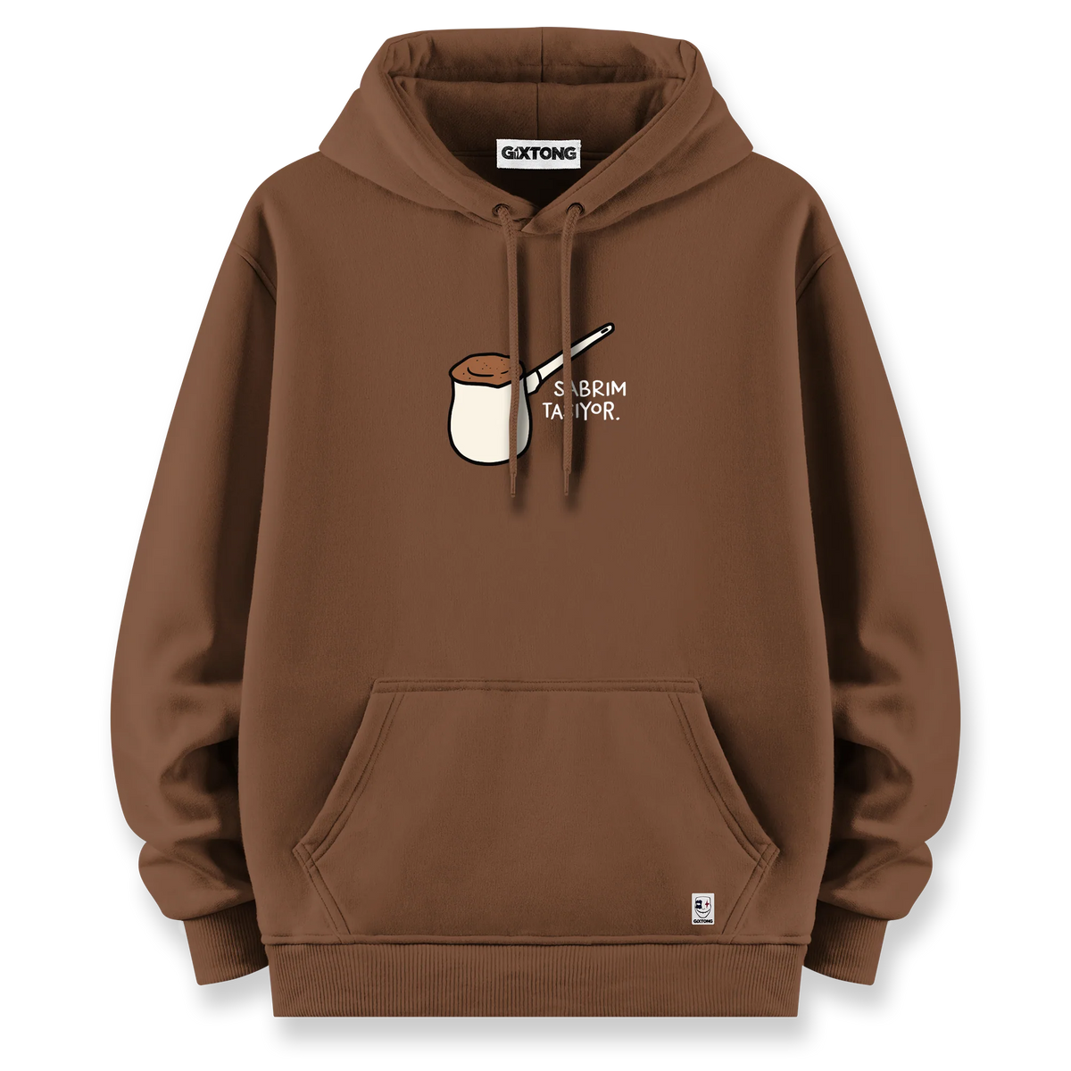 Sabrım Taşıyor - Oversize Bol Kalıp Hoodie