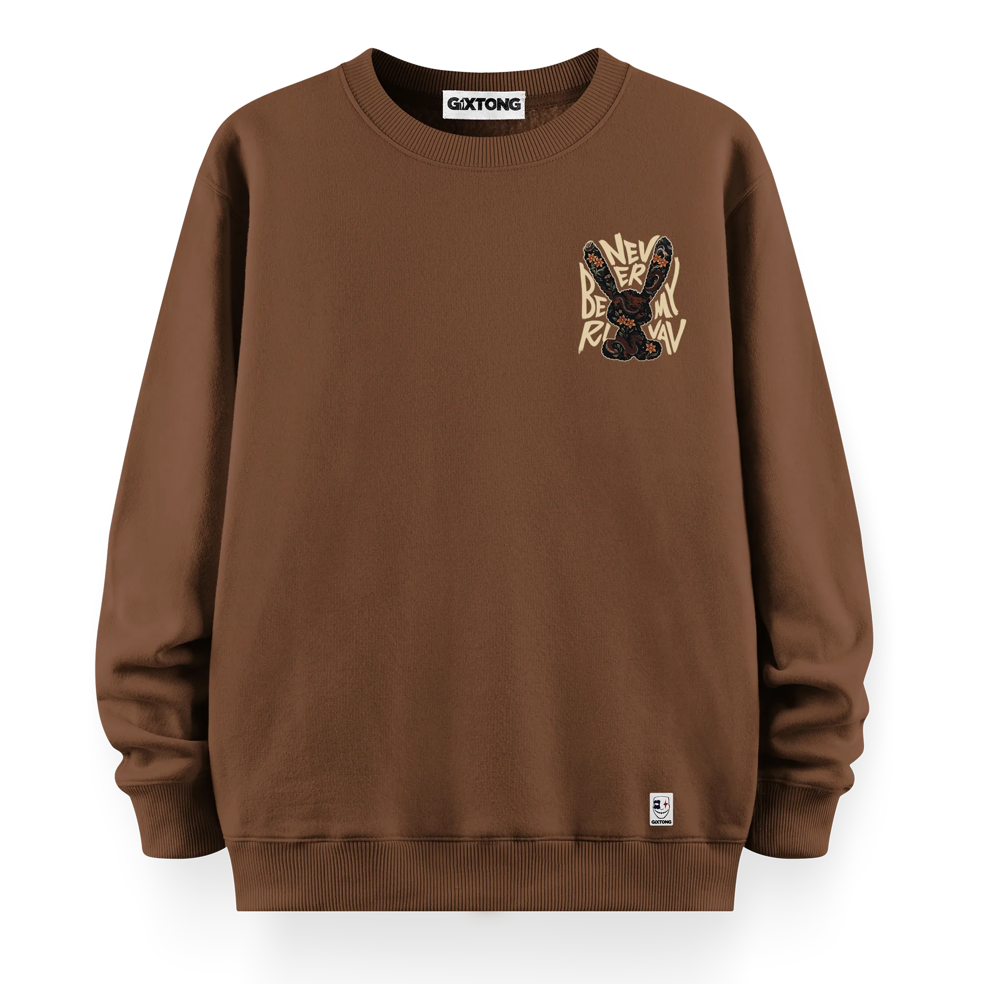 Rabbit - Oversize Bol Kalıp Sweatshirt