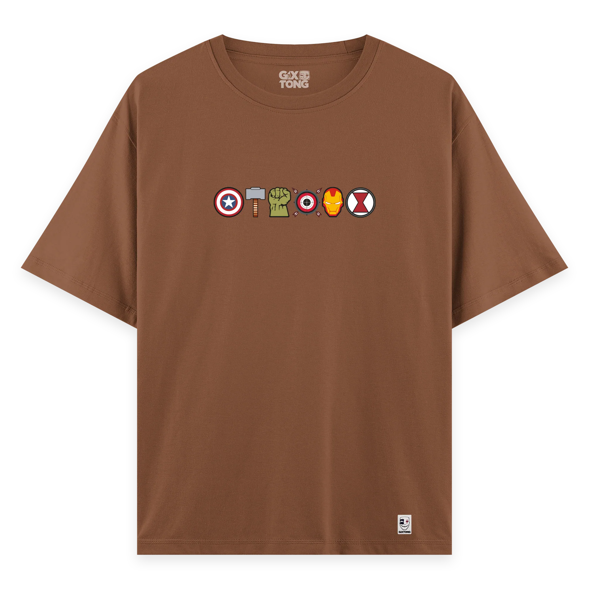 Avengers - Oversize Bol Kalıp T-shirt