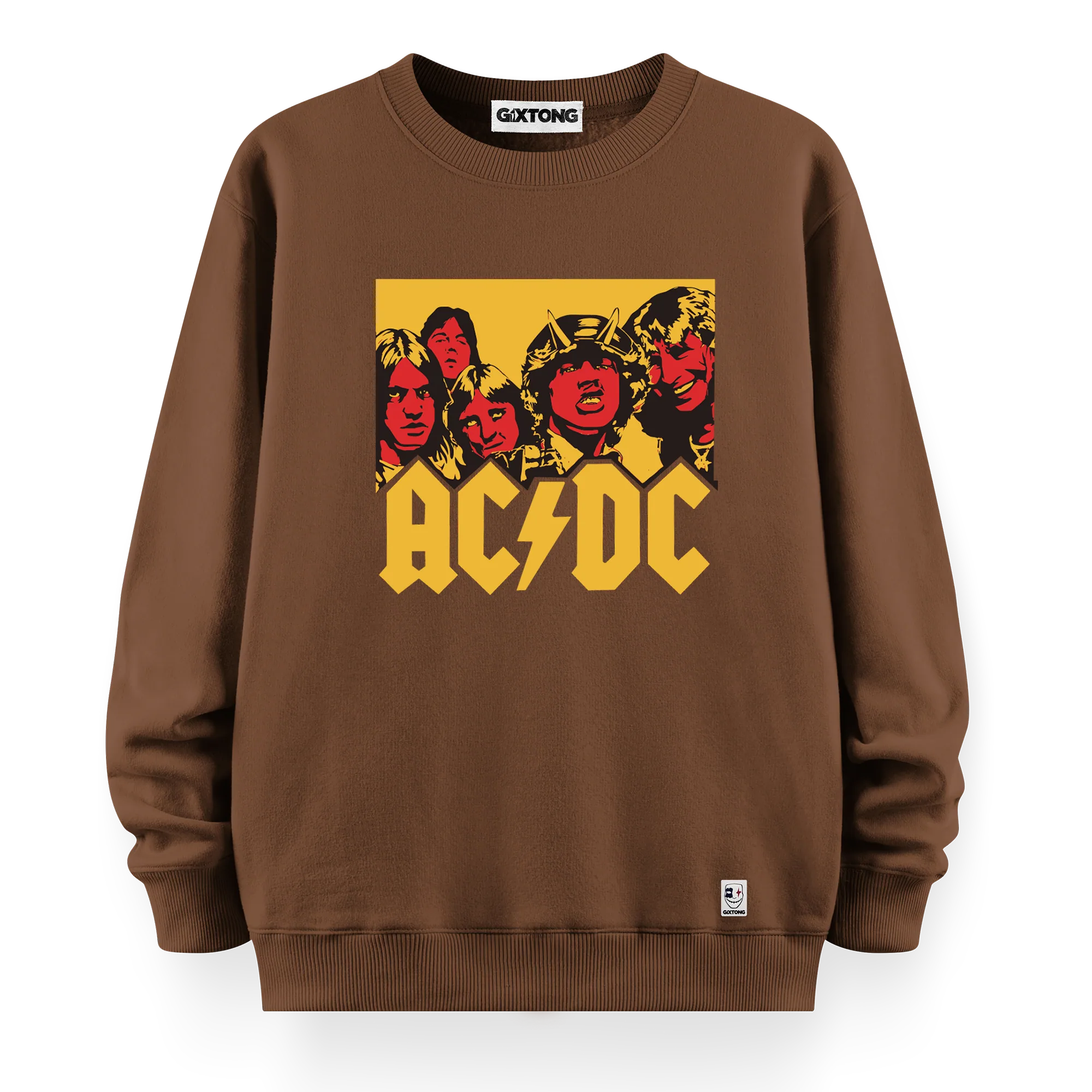 ACDC - Oversize Bol Kalıp Sweatshirt