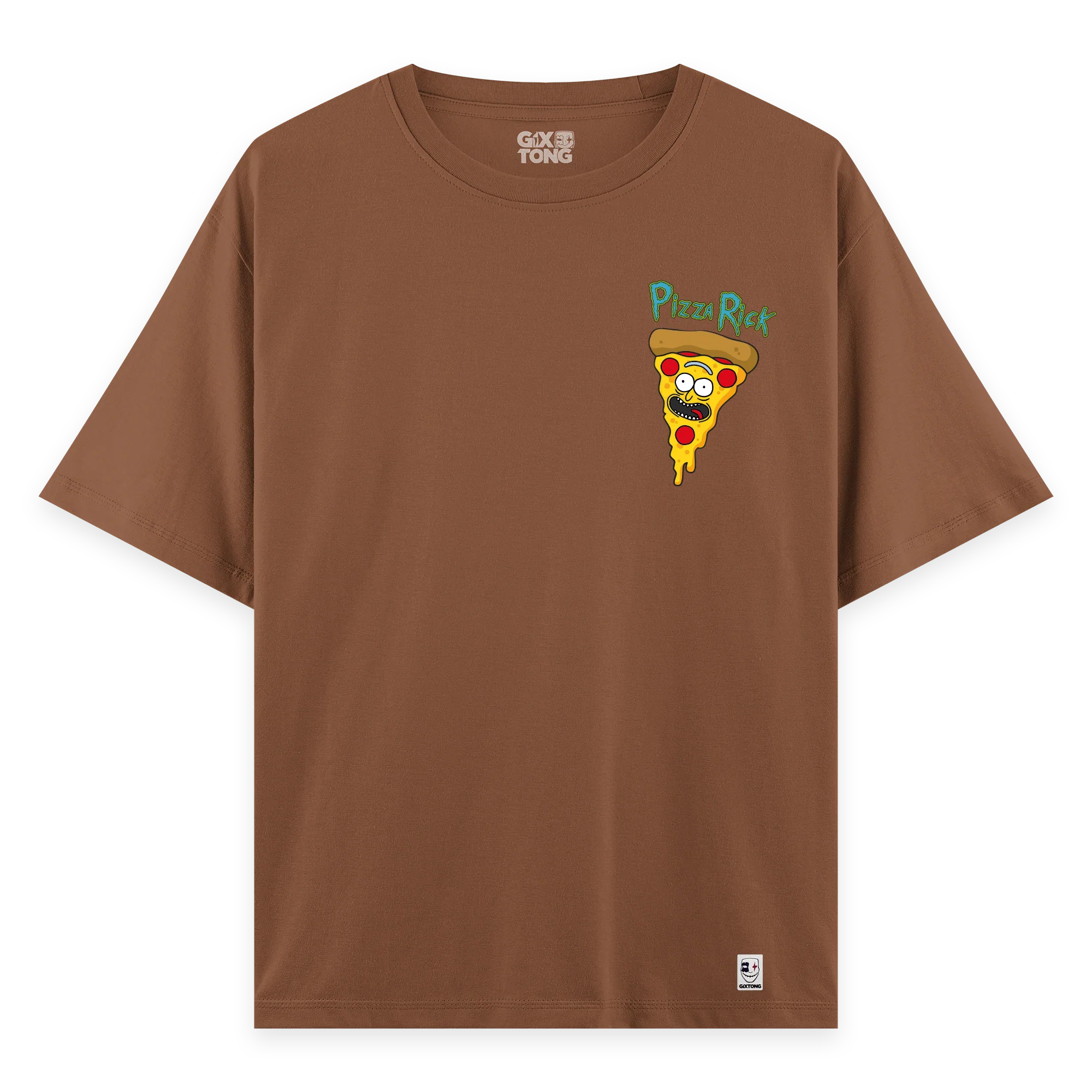 Pizza Rick - Oversize Bol Kalıp T-shirt