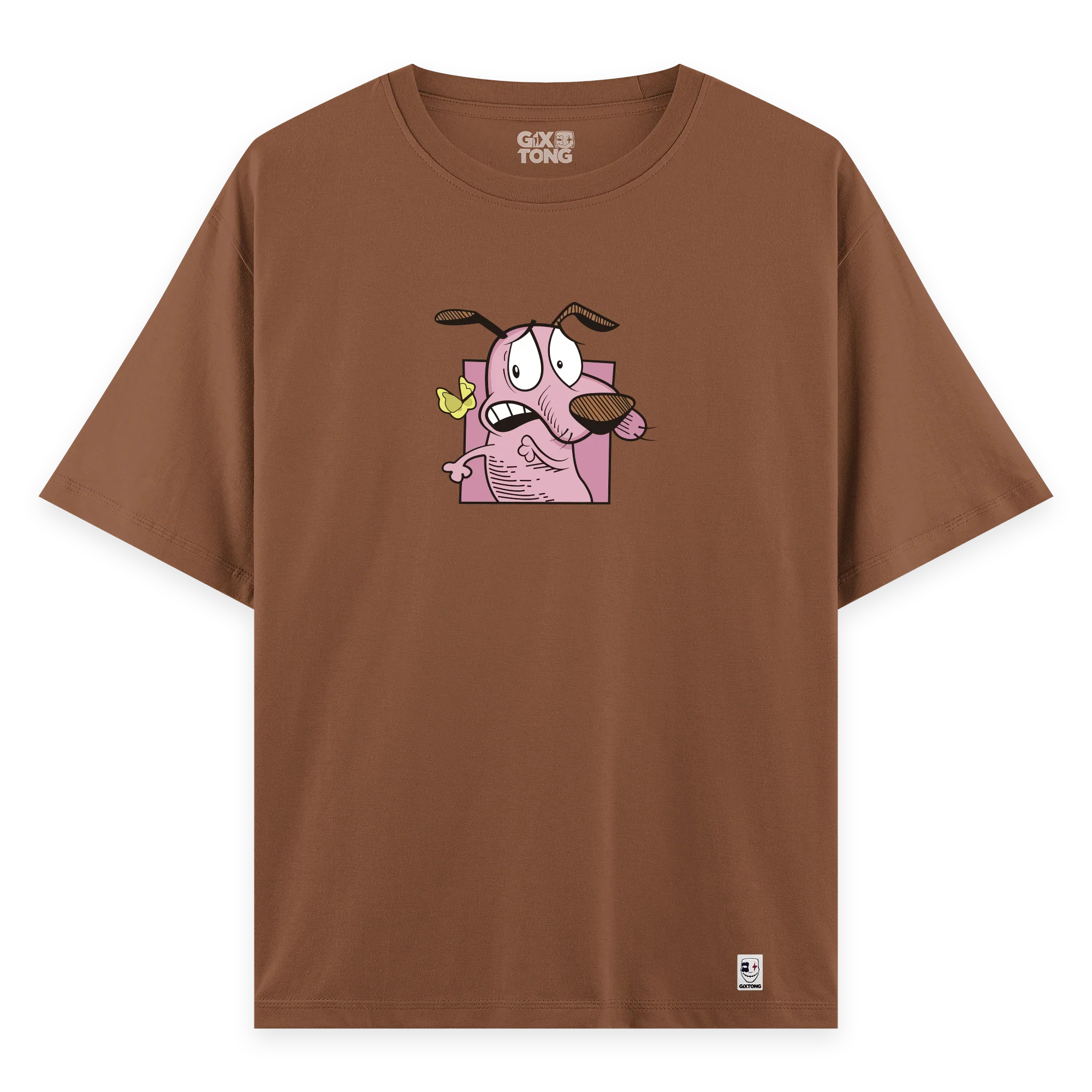 Cowardly - Oversize Bol Kalıp T-shirt