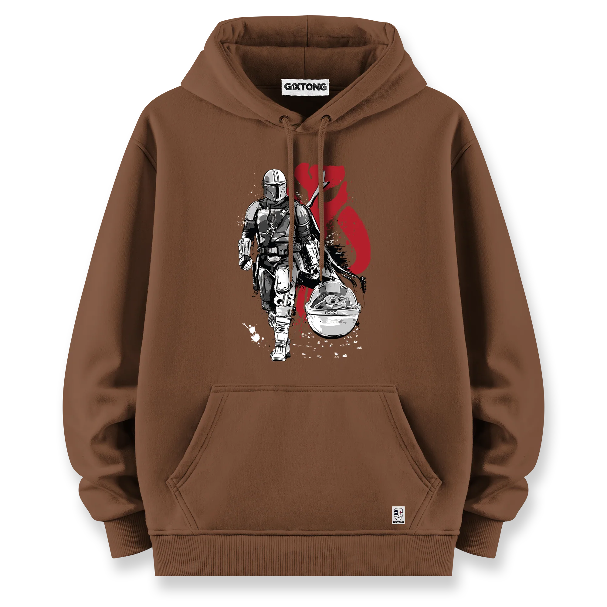 Mandalorian - Oversize Bol Kalıp Hoodie