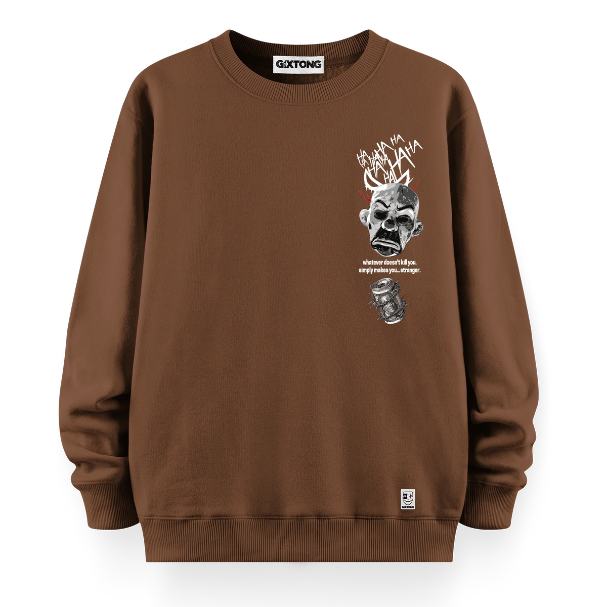 Dark Mask - Oversize Bol Kalıp Sweatshirt