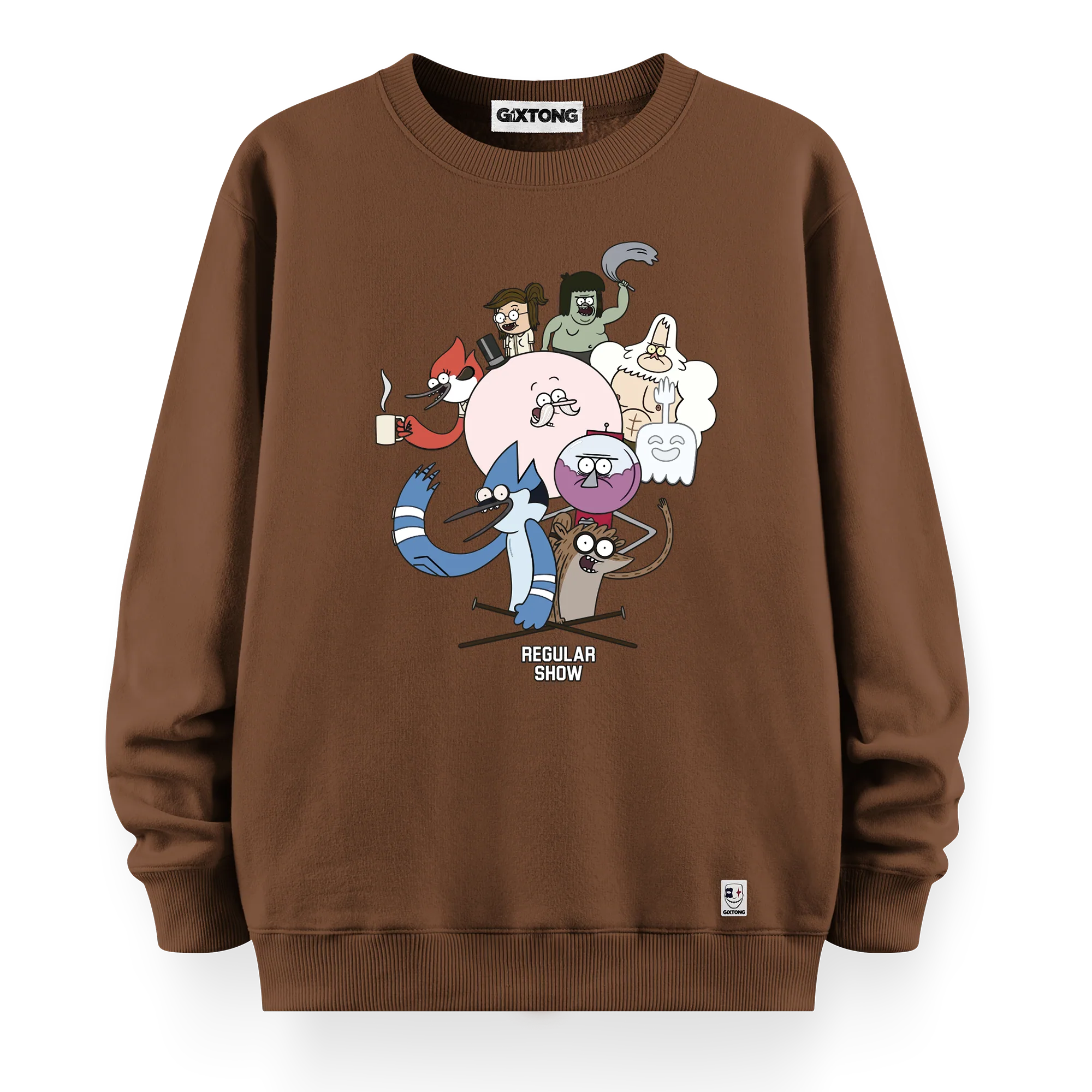 Regular Show - Oversize Bol Kalıp Sweatshirt