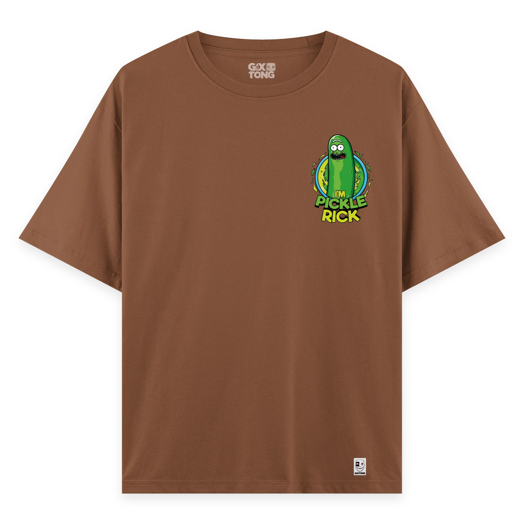 Pickle Rick - Oversize Bol Kalıp T-shirt