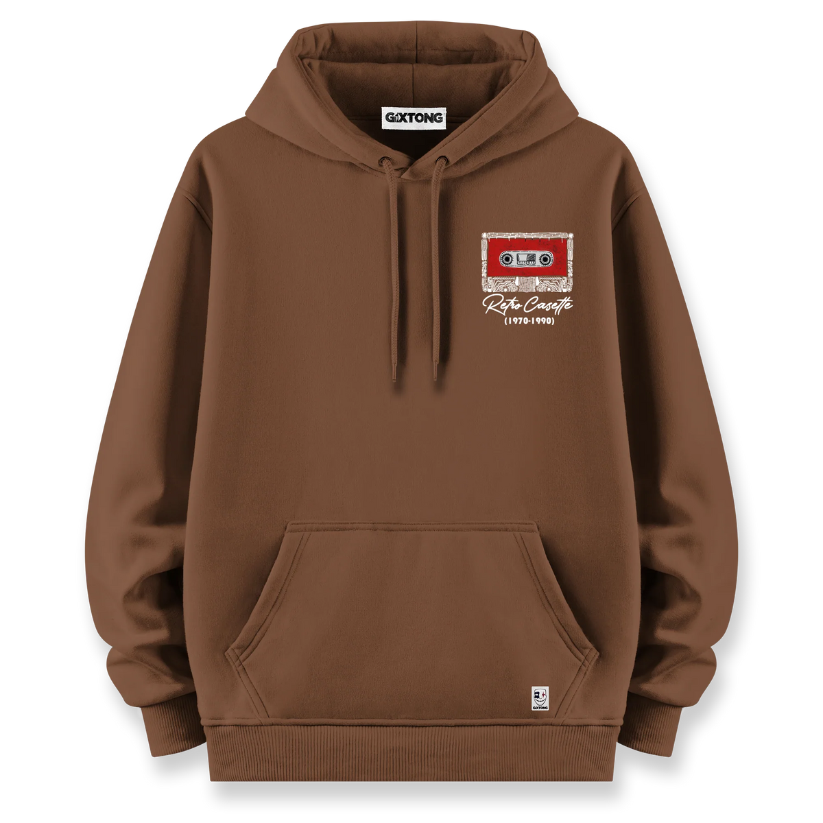 Casette - Oversize Bol Kalıp Hoodie