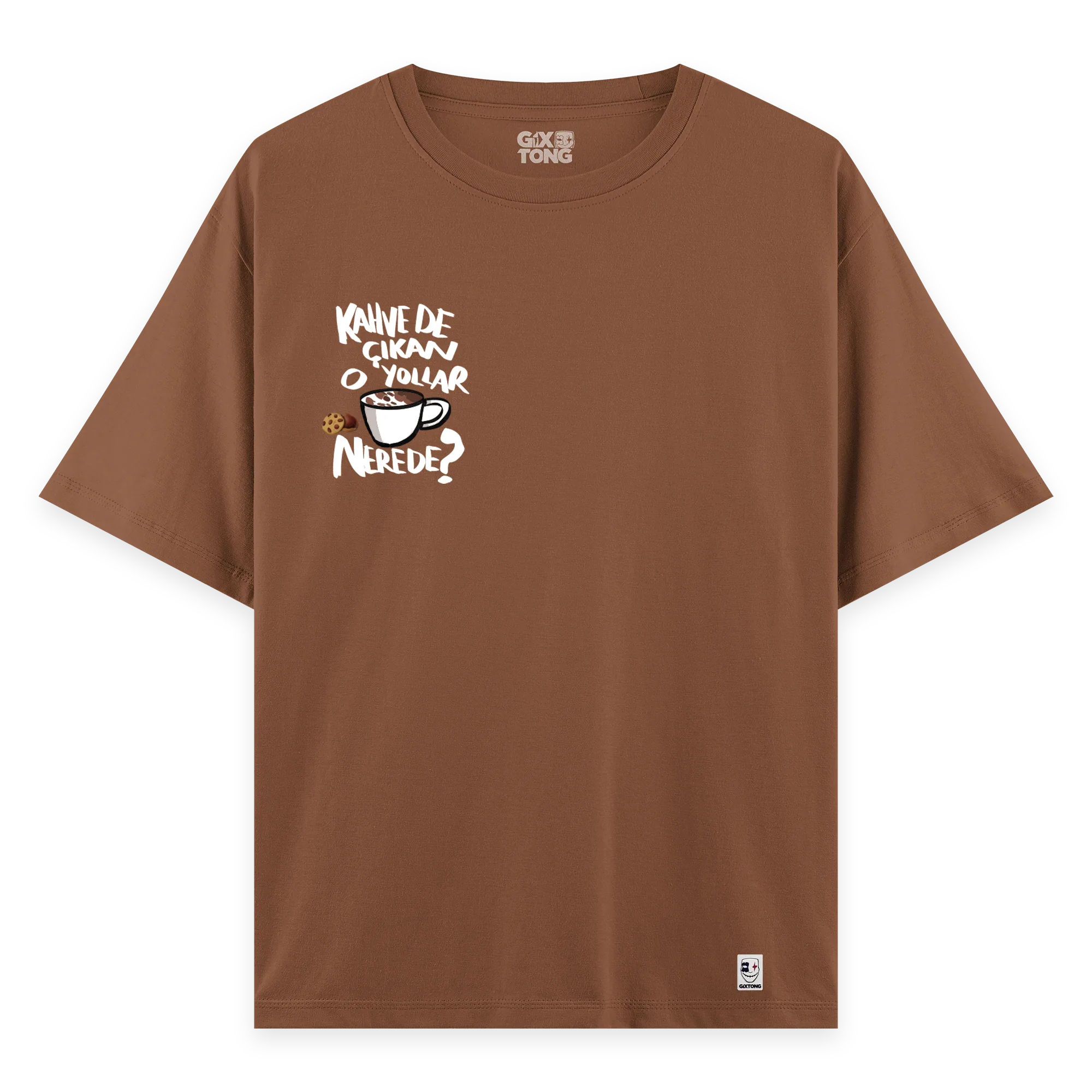 Nerede - Oversize Bol Kalıp T-shirt