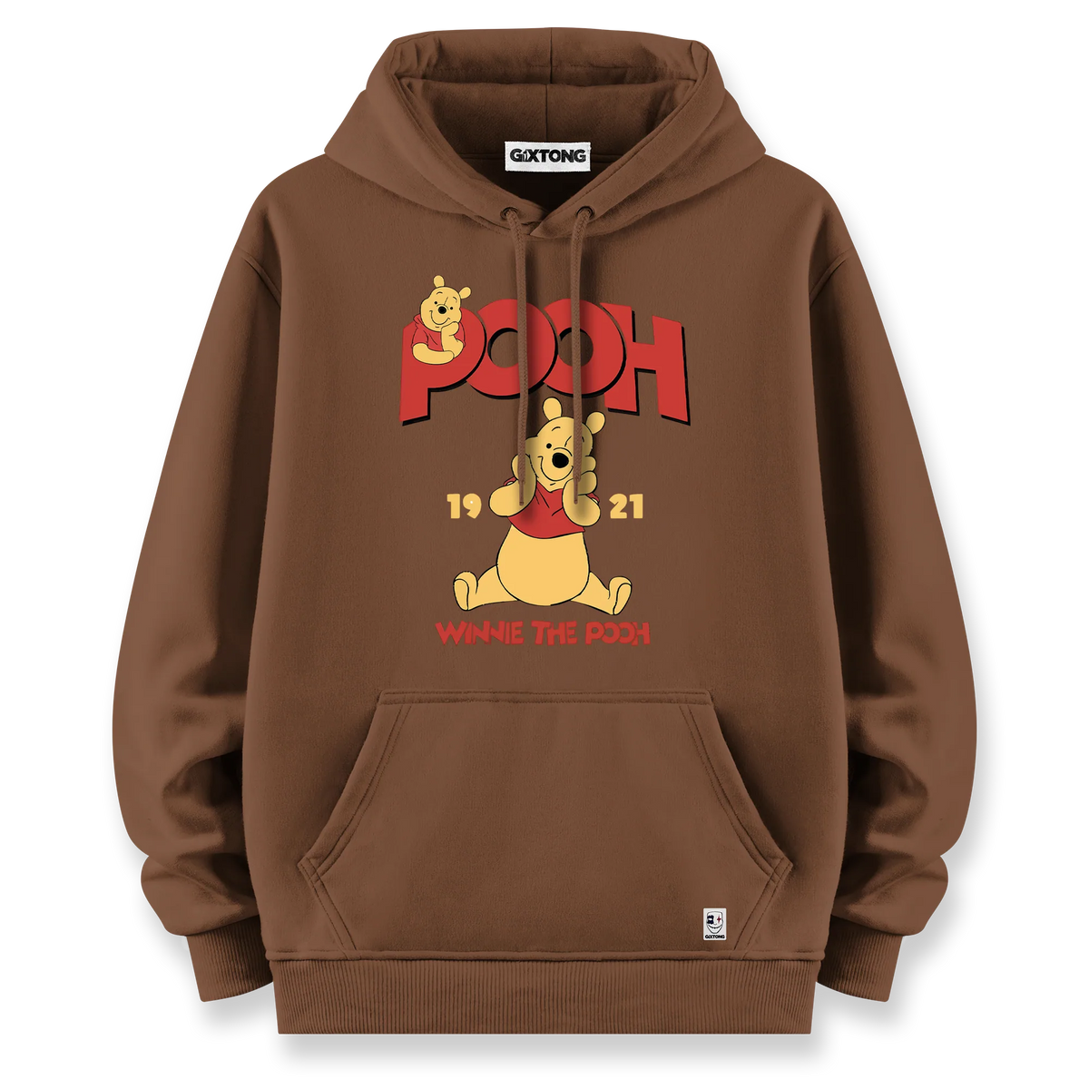 Pooh - Oversize Bol Kalıp Hoodie