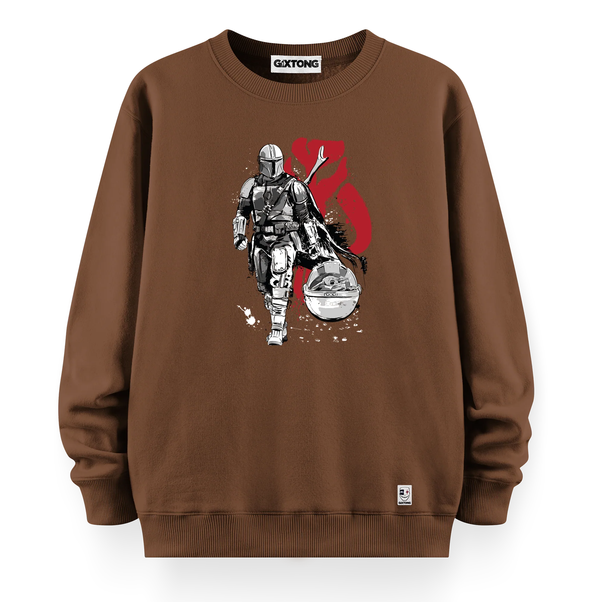 Mandalorian - Oversize Bol Kalıp Sweatshirt