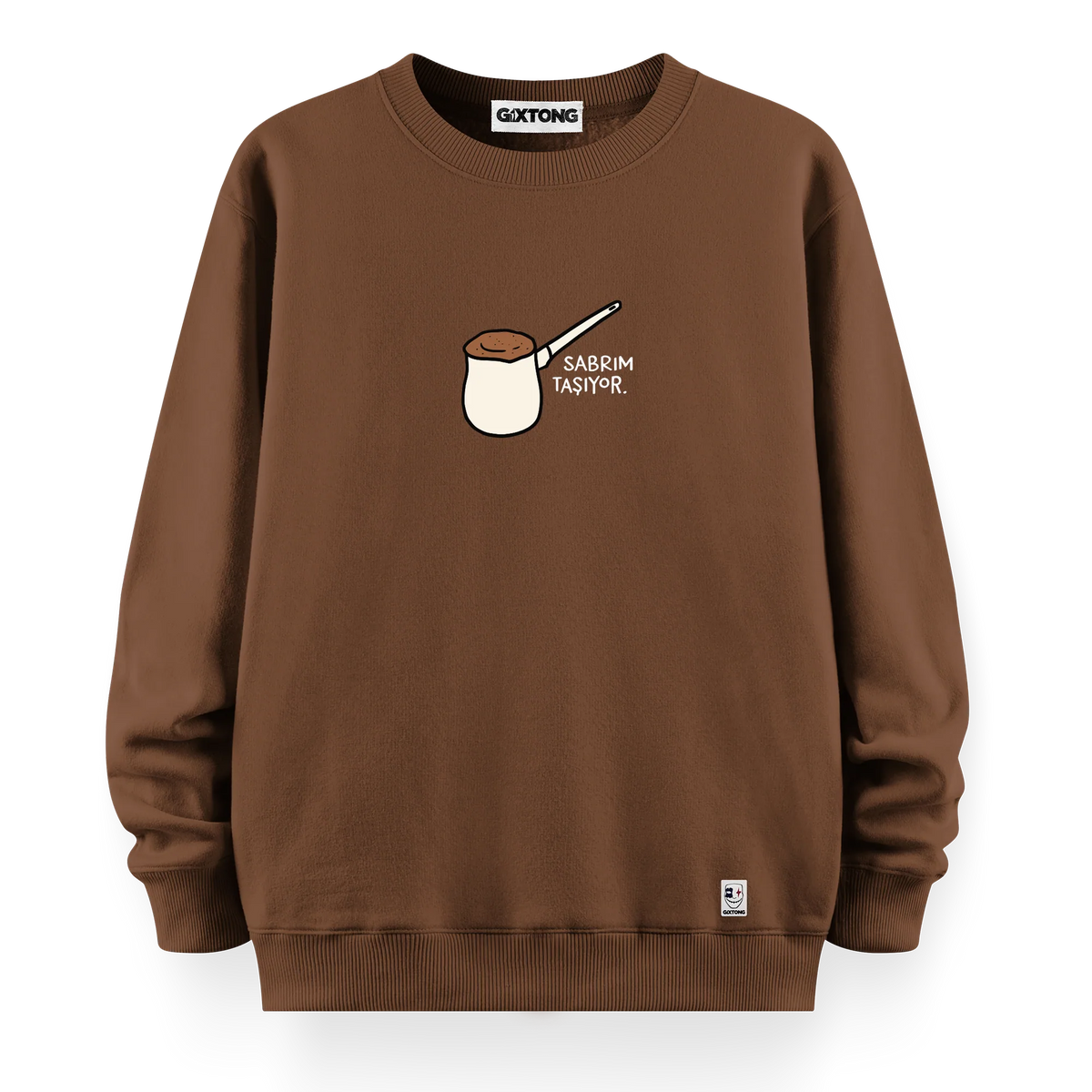 Sabrım Taşıyor - Oversize Bol Kalıp Sweatshirt