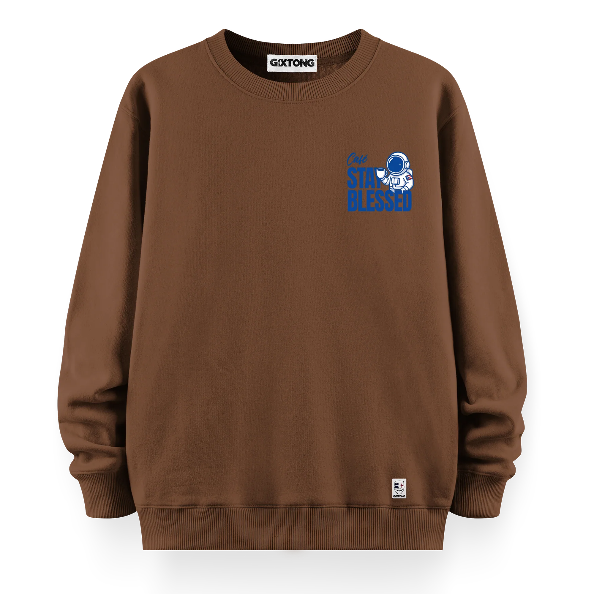 Blessed - Oversize Bol Kalıp Sweatshirt