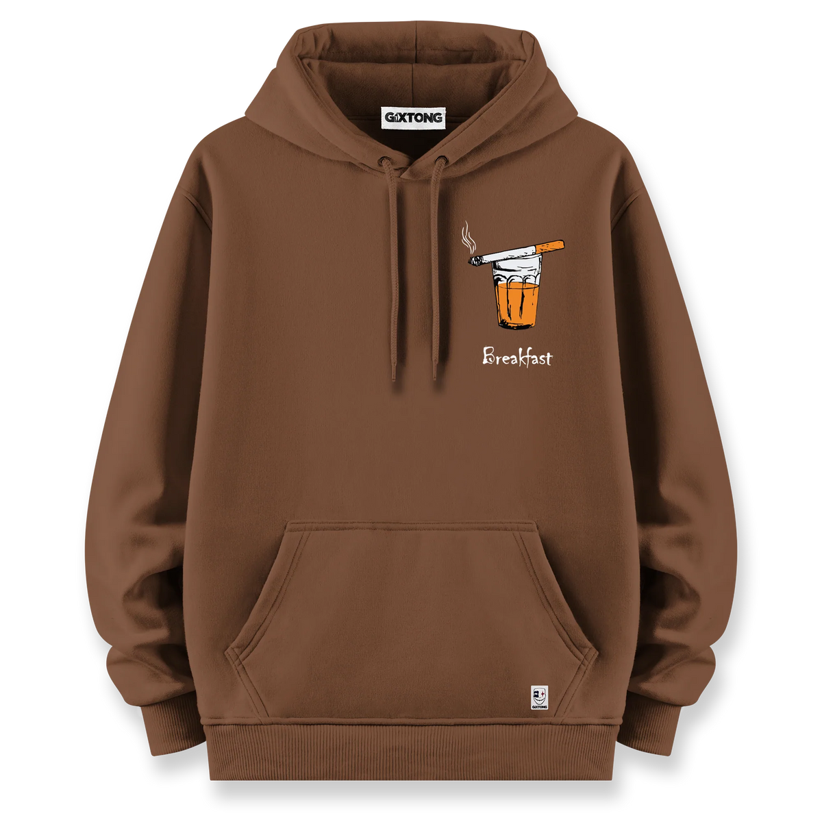 Breakfast - Oversize Bol Kalıp Hoodie