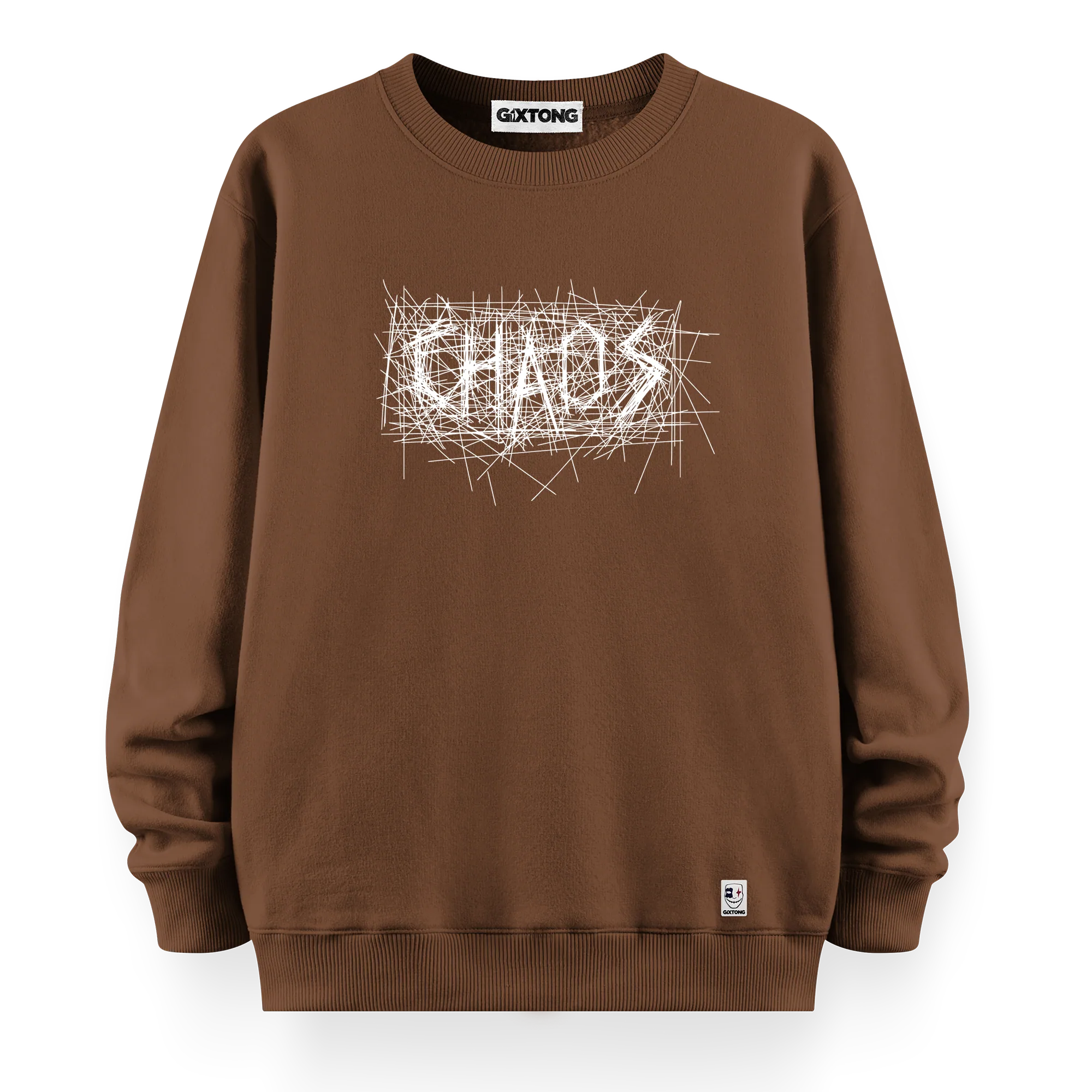 Chaos - Oversize Bol Kalıp Sweatshirt