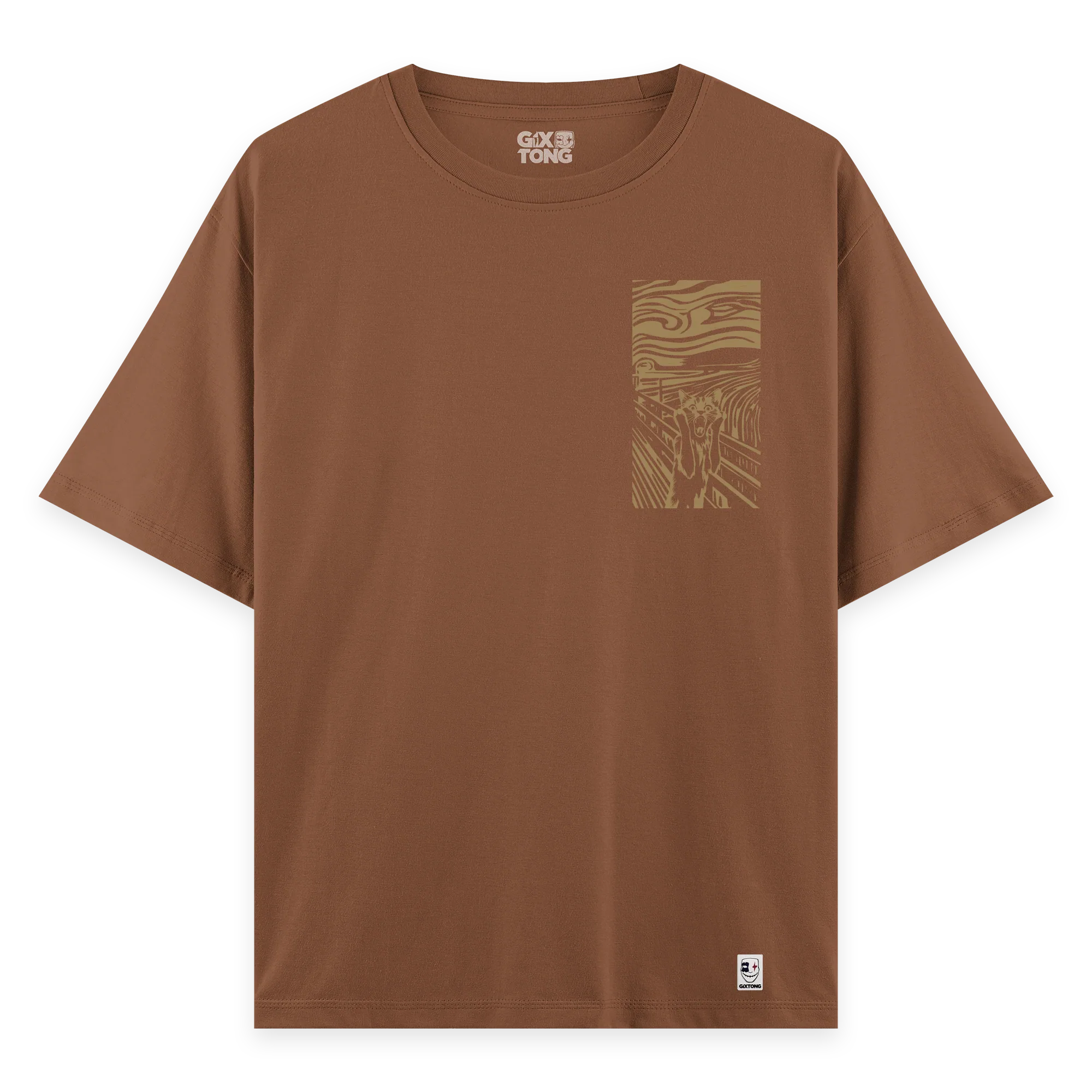 Scream - Oversize Bol Kalıp T-shirt