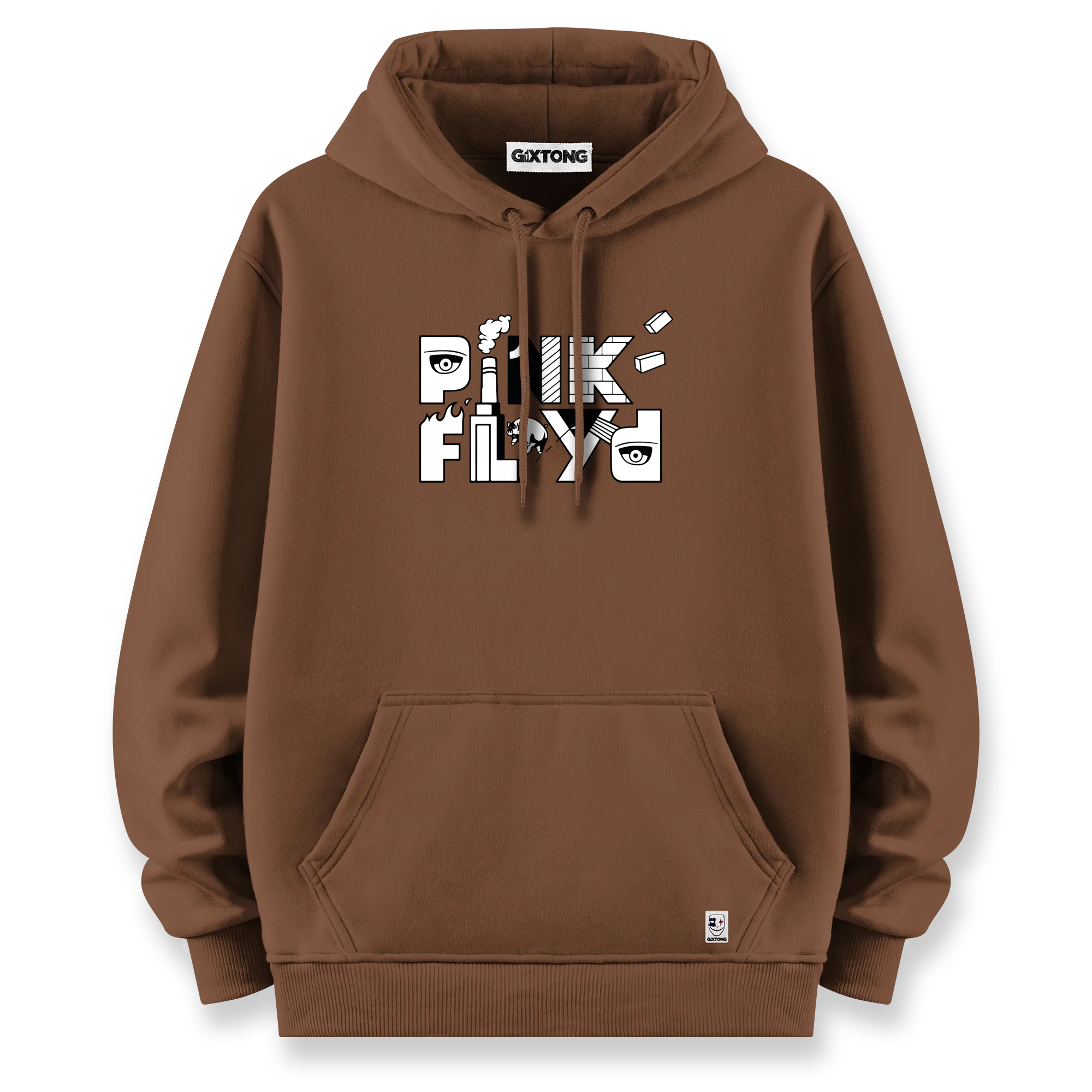 Pink Floyd - Oversize Bol Kalıp Hoodie