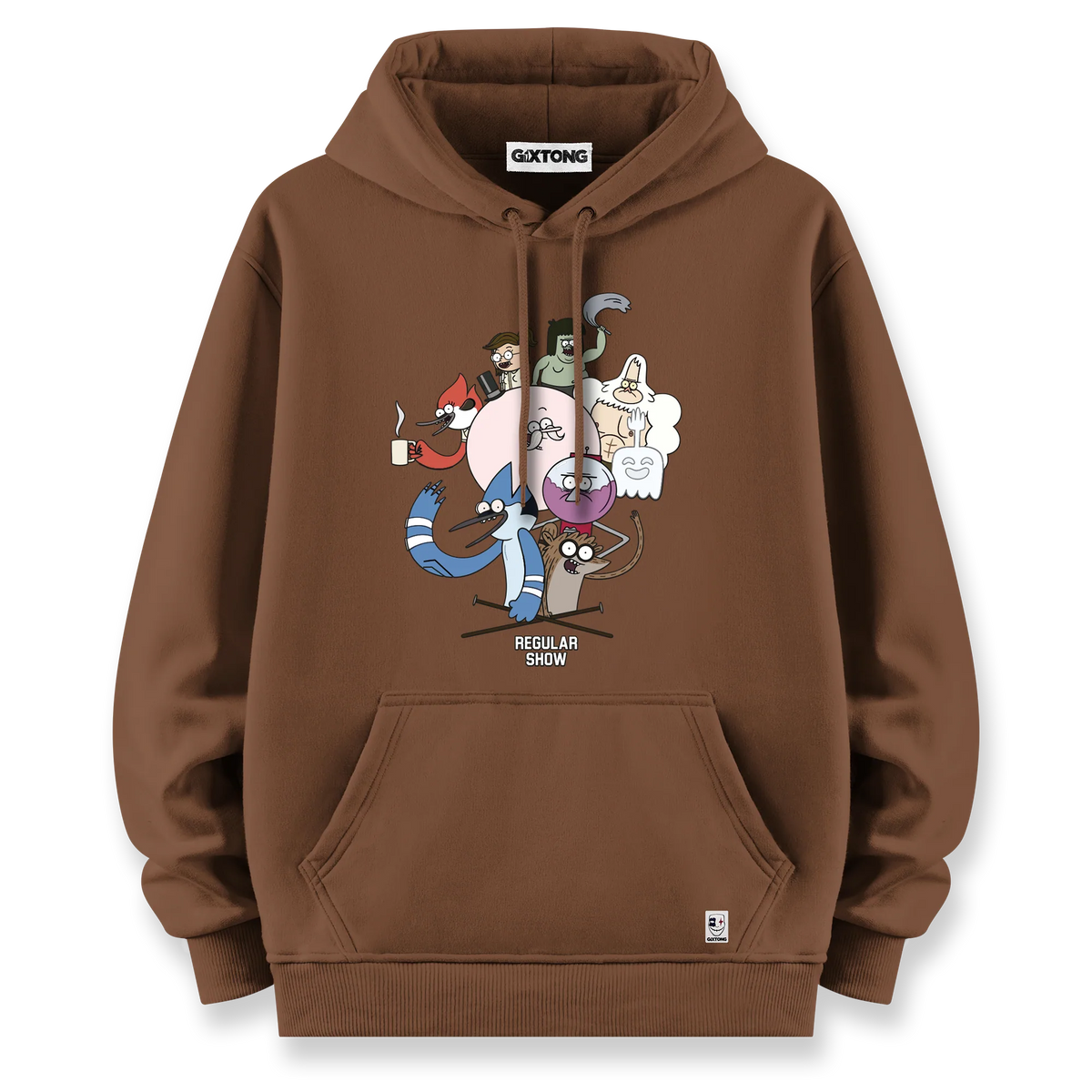 Regular Show - Oversize Bol Kalıp Hoodie