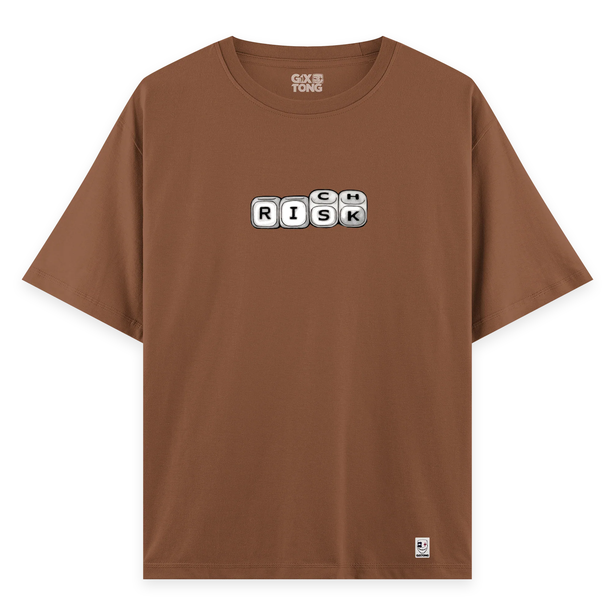 Risk - Oversize Bol Kalıp T-shirt