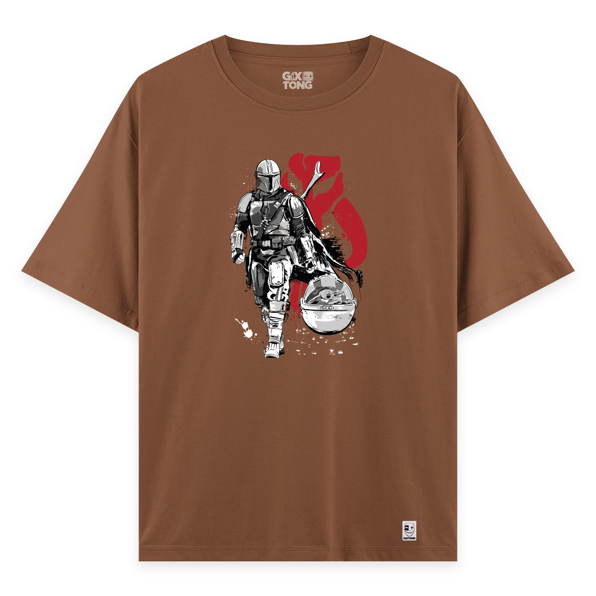 Mandalorian - Oversize Bol Kalıp T-shirt