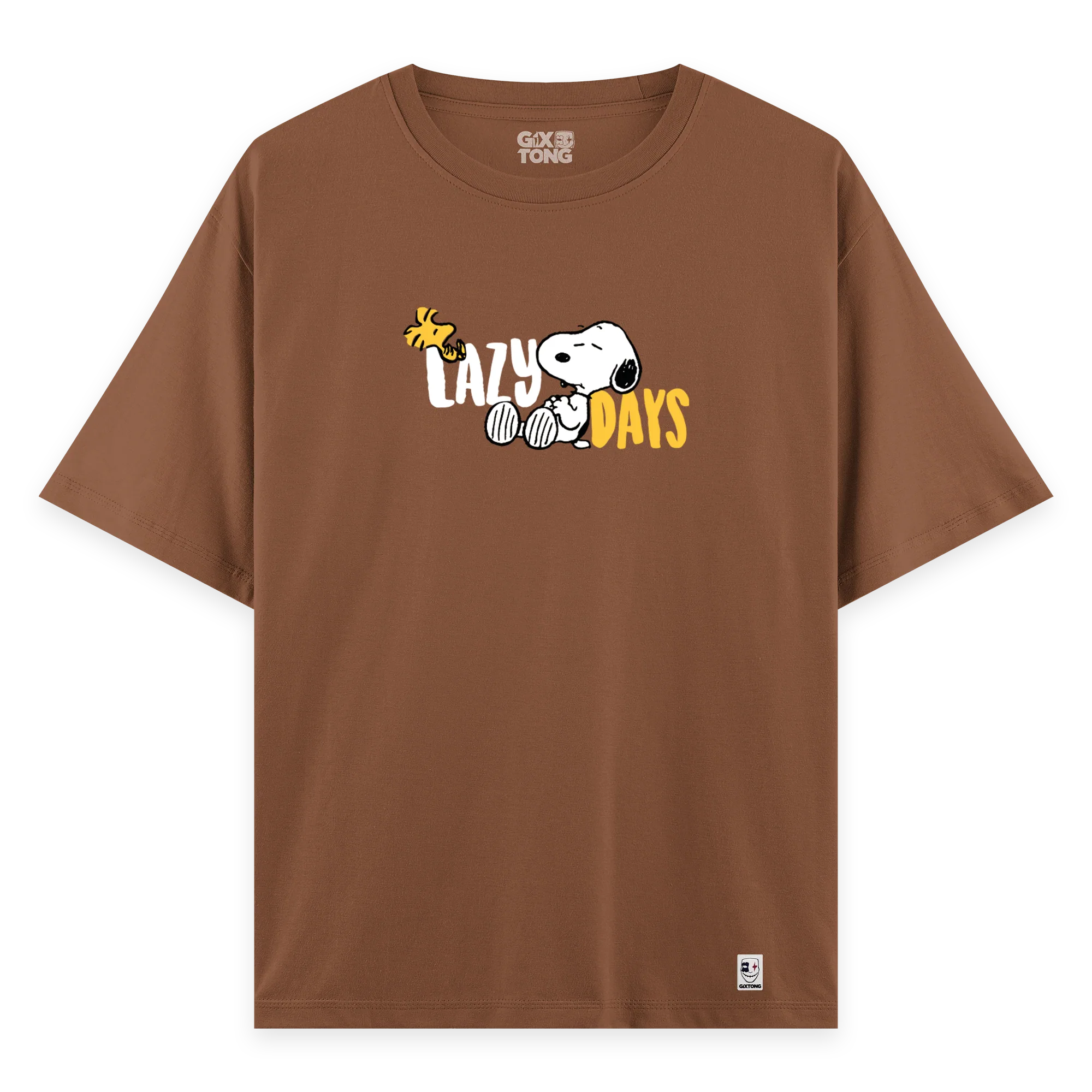 Lazy Days - Oversize Bol Kalıp T-shirt