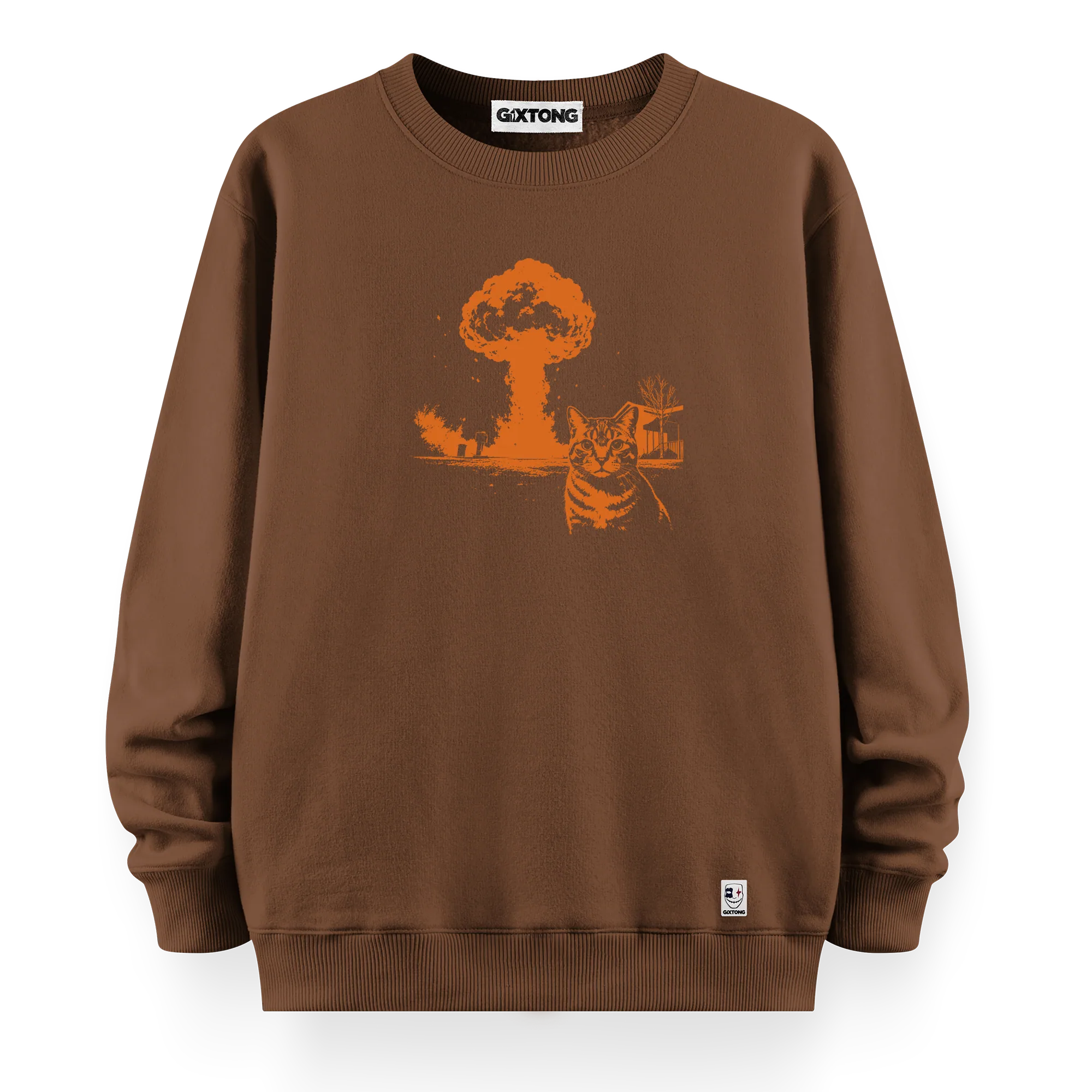 Cat Bomb - Oversize Bol Kalıp Sweatshirt