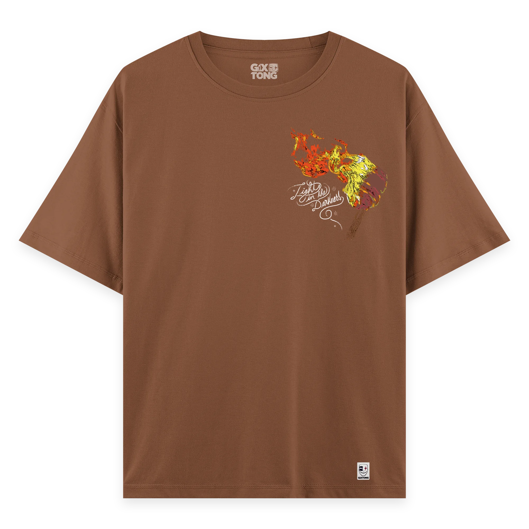 Karanlıktaki Işık - Oversize Bol Kalıp T-shirt