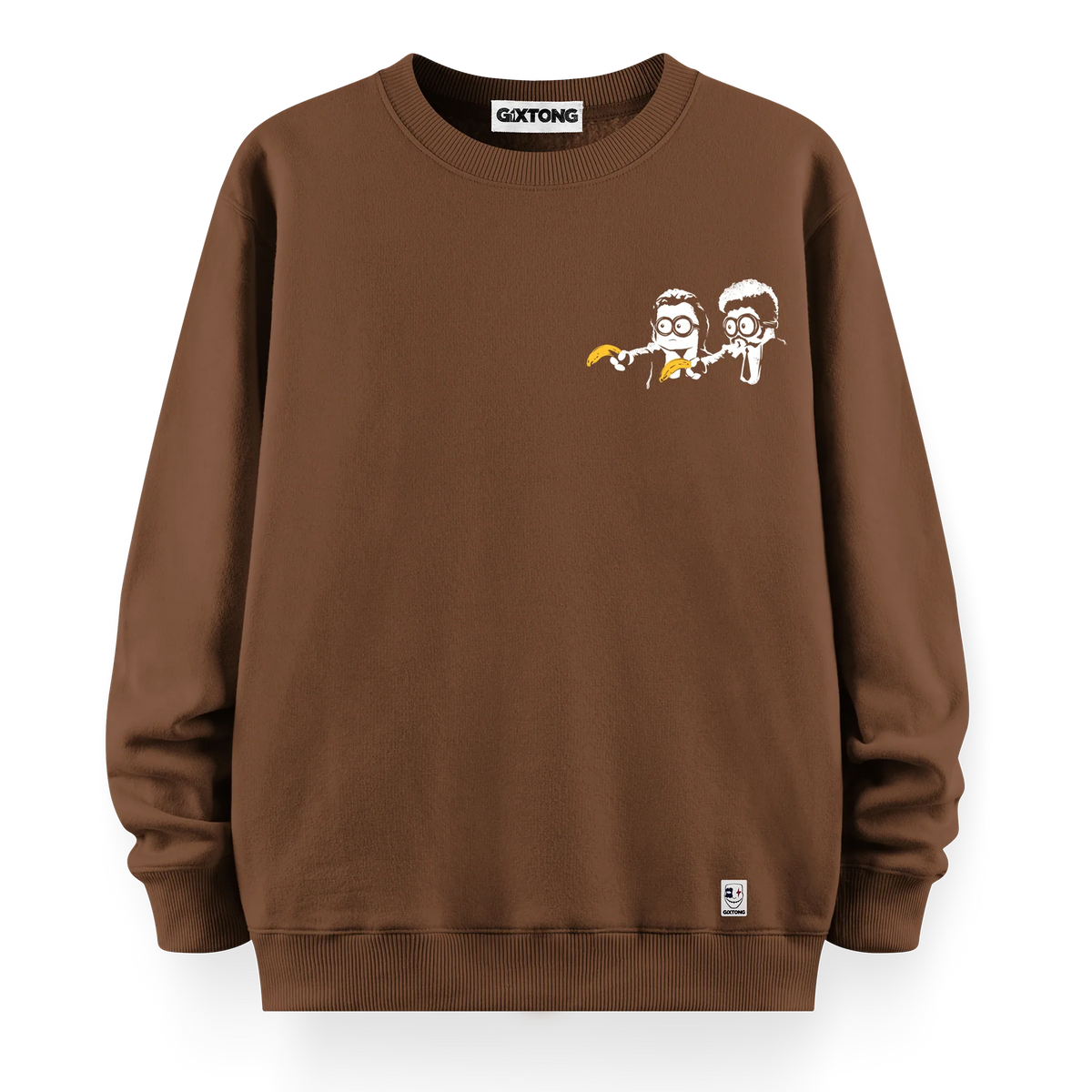 Fiction Minion - Oversize Bol Kalıp Sweatshirt