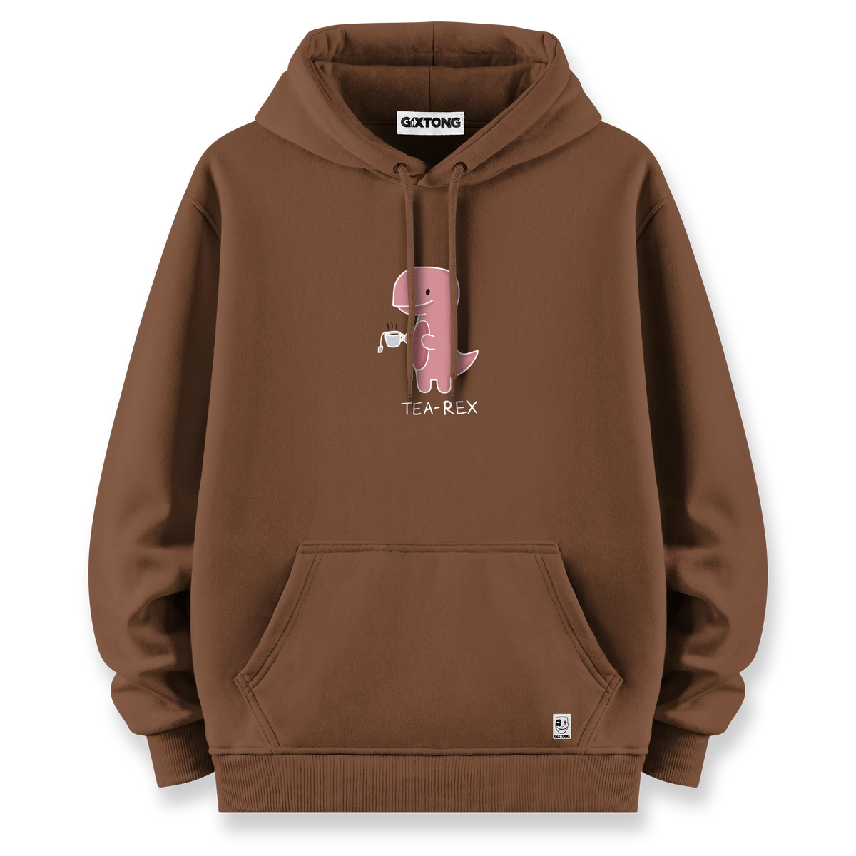 Tea Rex - Oversize Bol Kalıp Hoodie