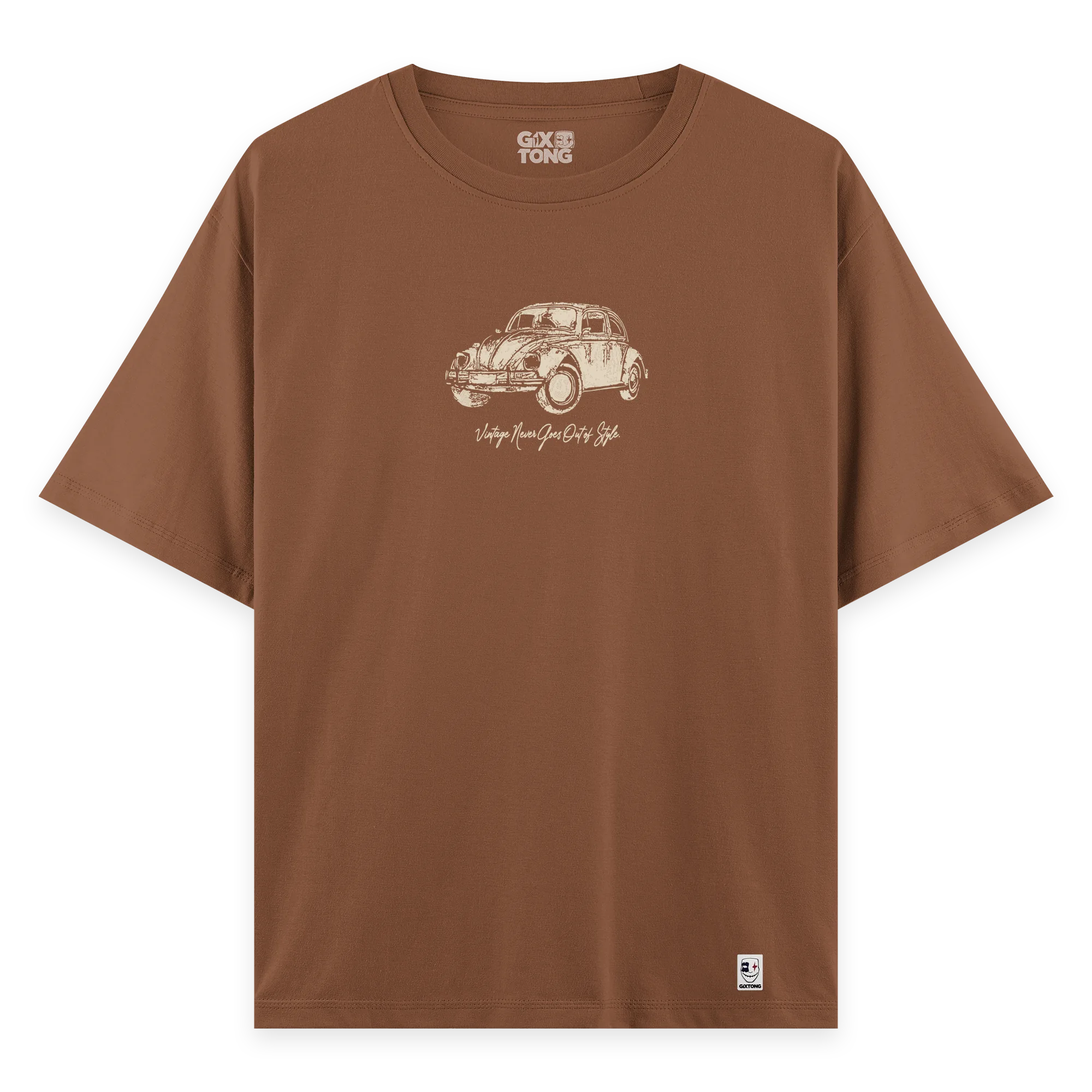 Woswos - Oversize Bol Kalıp T-shirt