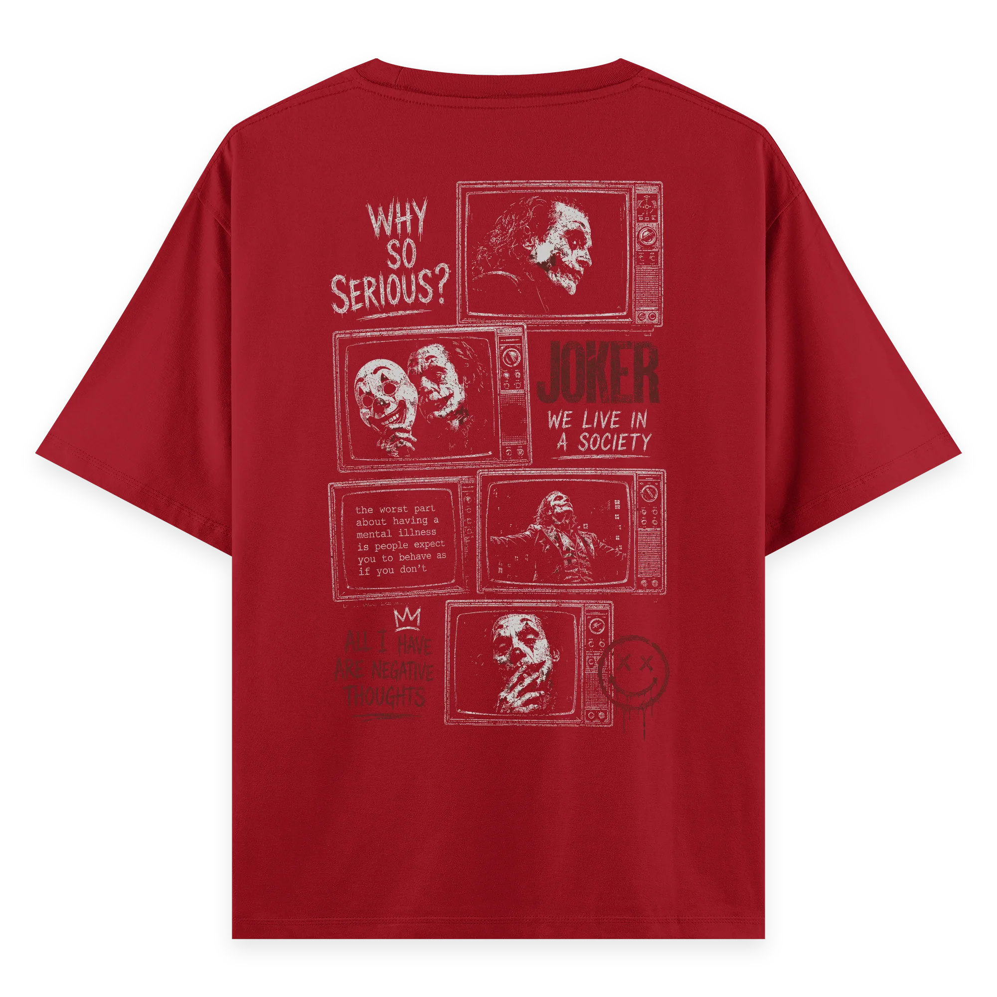 Joker II - Oversize Bol Kalıp T-shirt