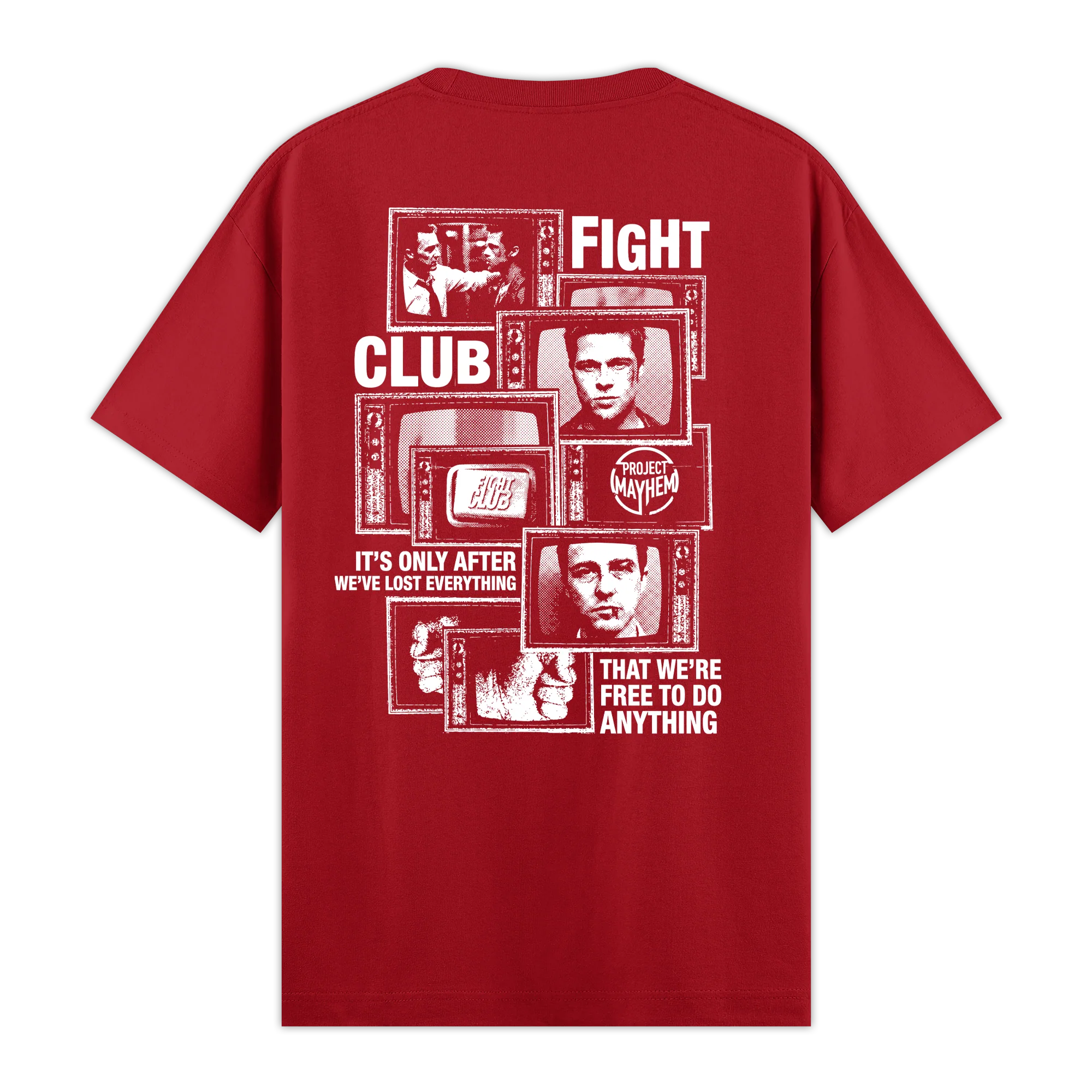 Fight Club - Regular Fit Kalıp T-shirt
