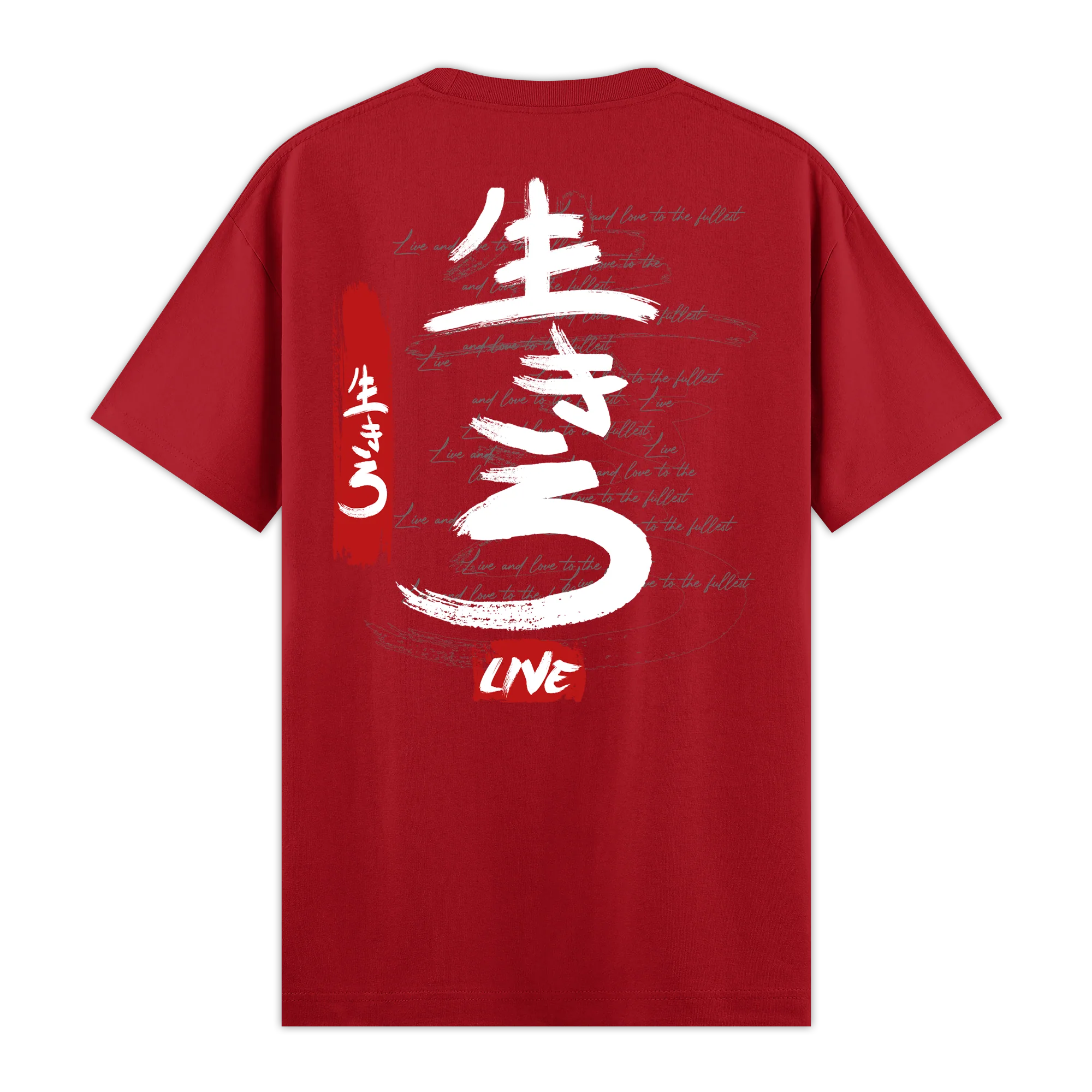 Live - Regular Fit Kalıp T-shirt