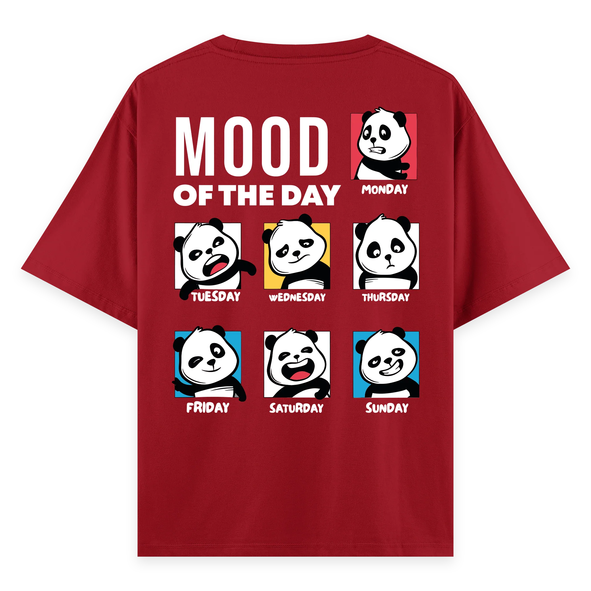 Mood Of The Day - Oversize Bol Kalıp T-shirt